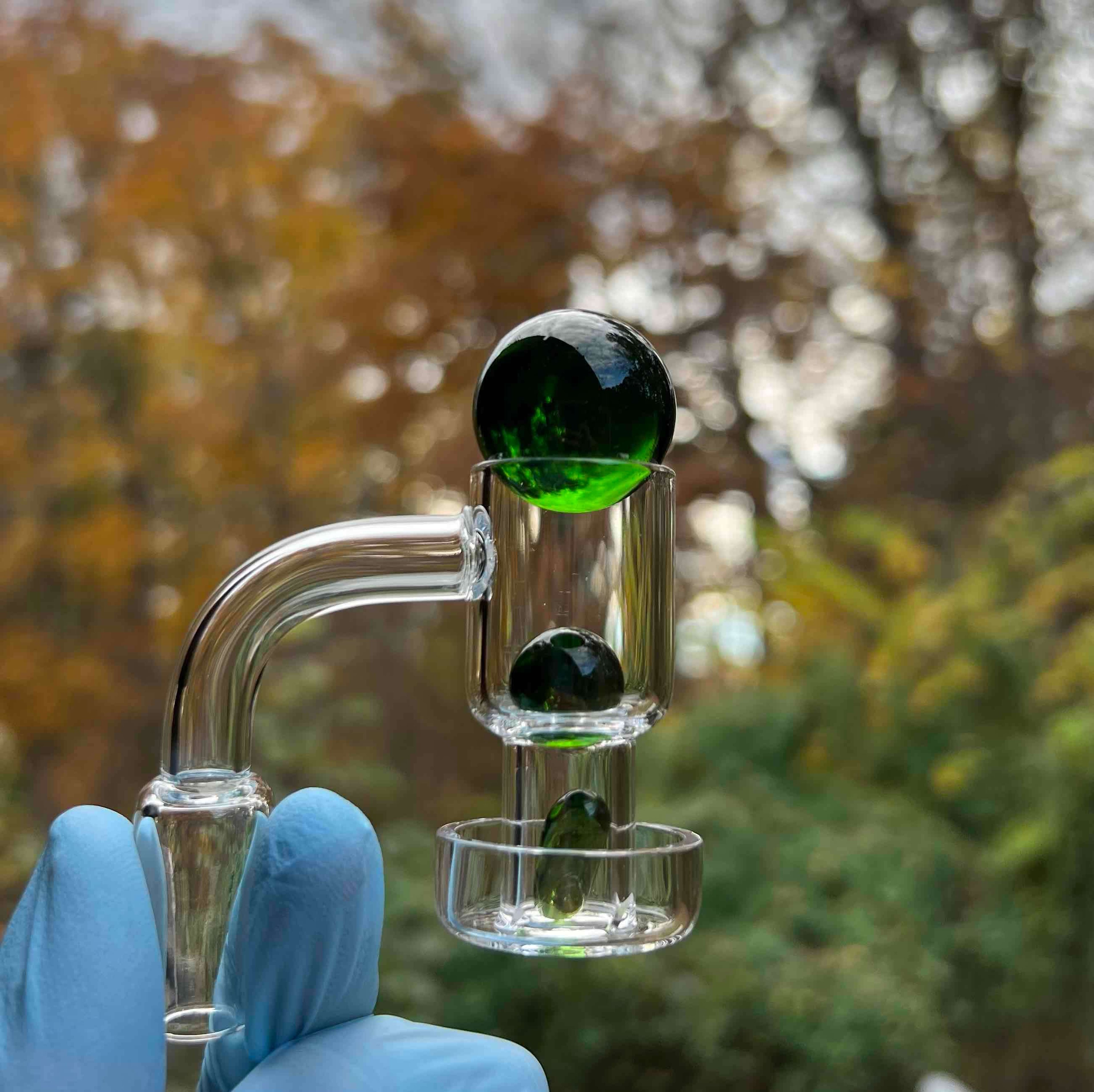 Preview pic of Terp Slurper w Green Marble Set