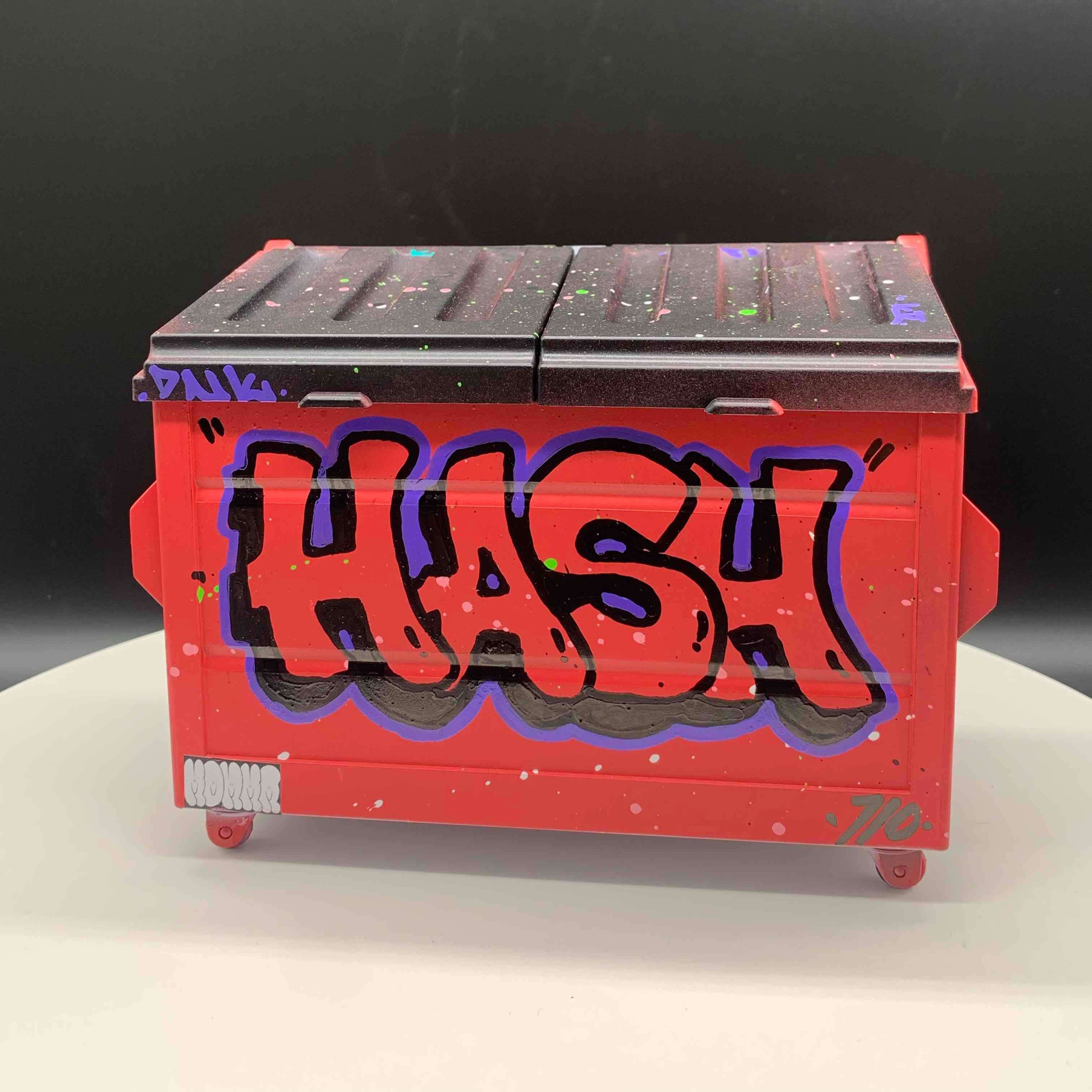 Dab Dumpster Red Hash image 0