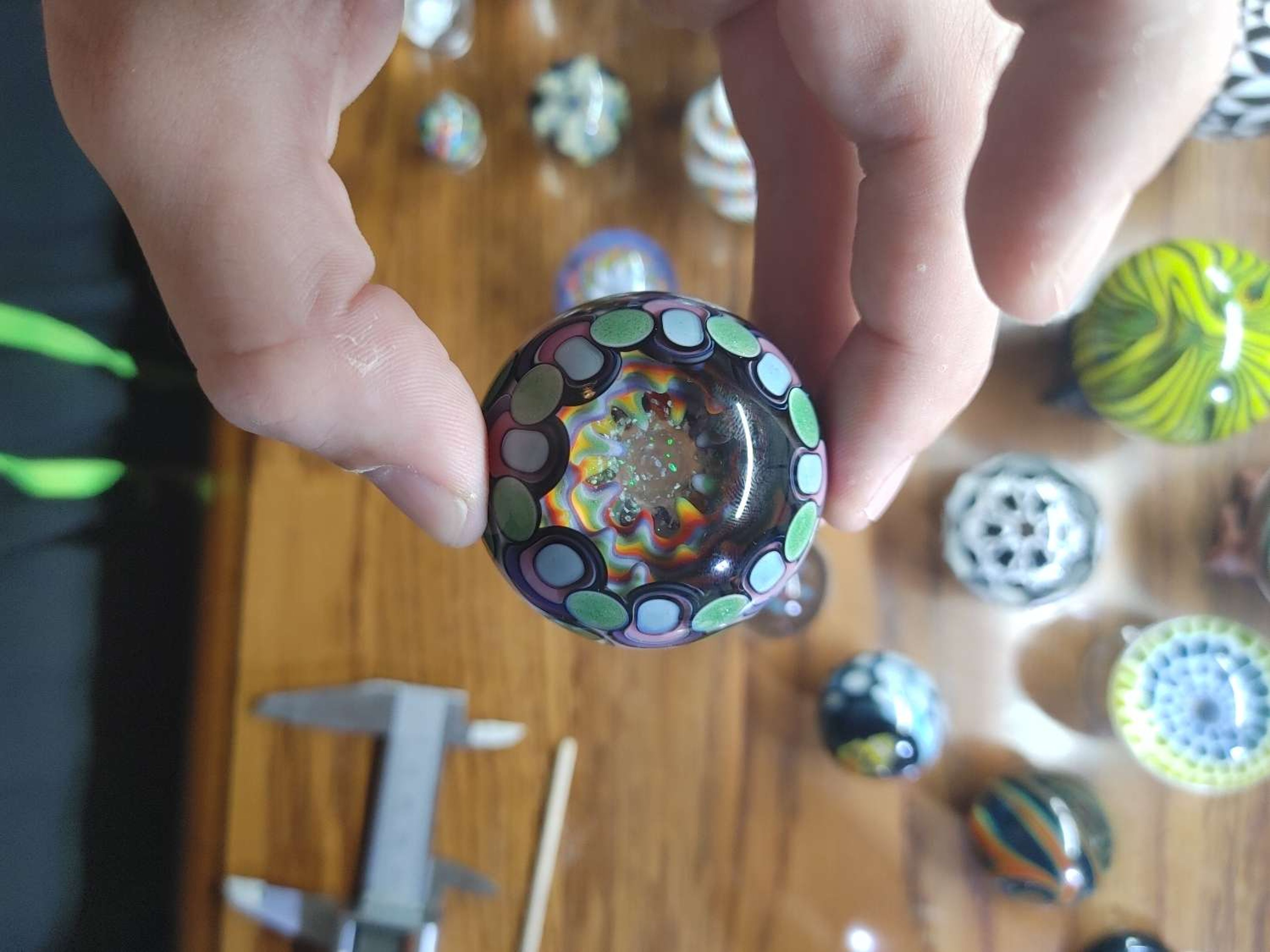 Paul katherman 1.8" crushed opal eater image 0