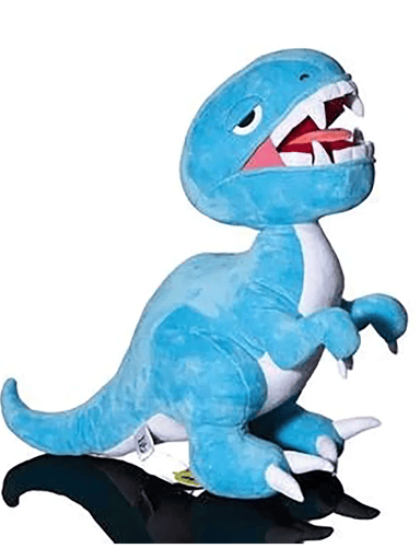 Preview pic of ELBO MINI PLUSH TOY BLUE DINO