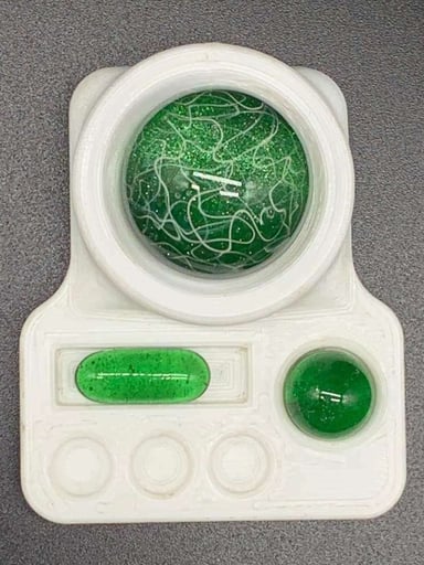 Preview pic of Gargamelt green stardust scribble tech Slurper Set

