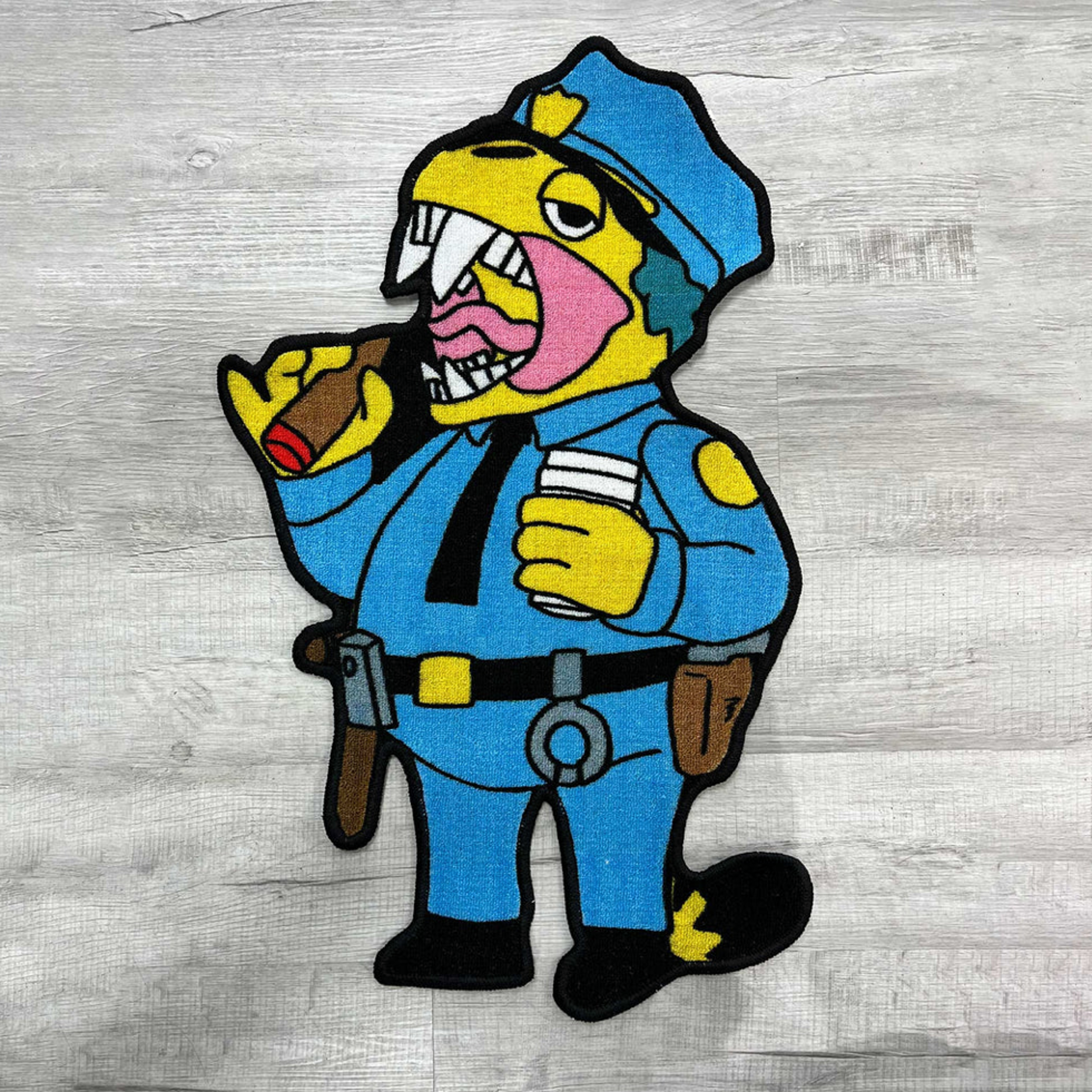 Preview pic of GZ x ELBO DINO WIGGUM 3FT RUG