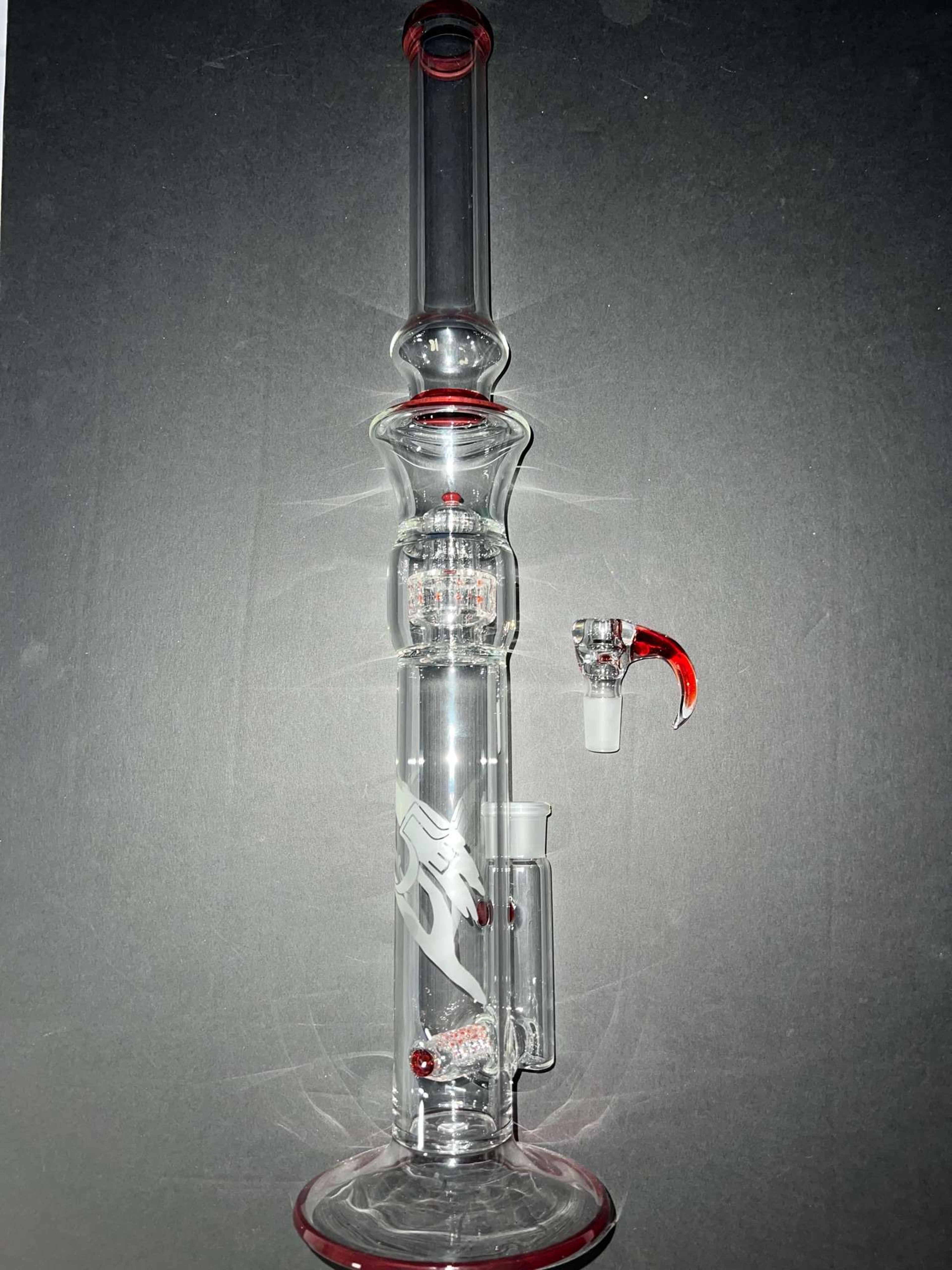 5_3lements_glass stem to g dome. With slide image 0