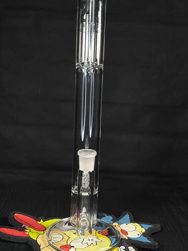 Preview pic of 2K GLASS ART SINGLE STEMLINE TO GRIDDED CRYSTAL BALL