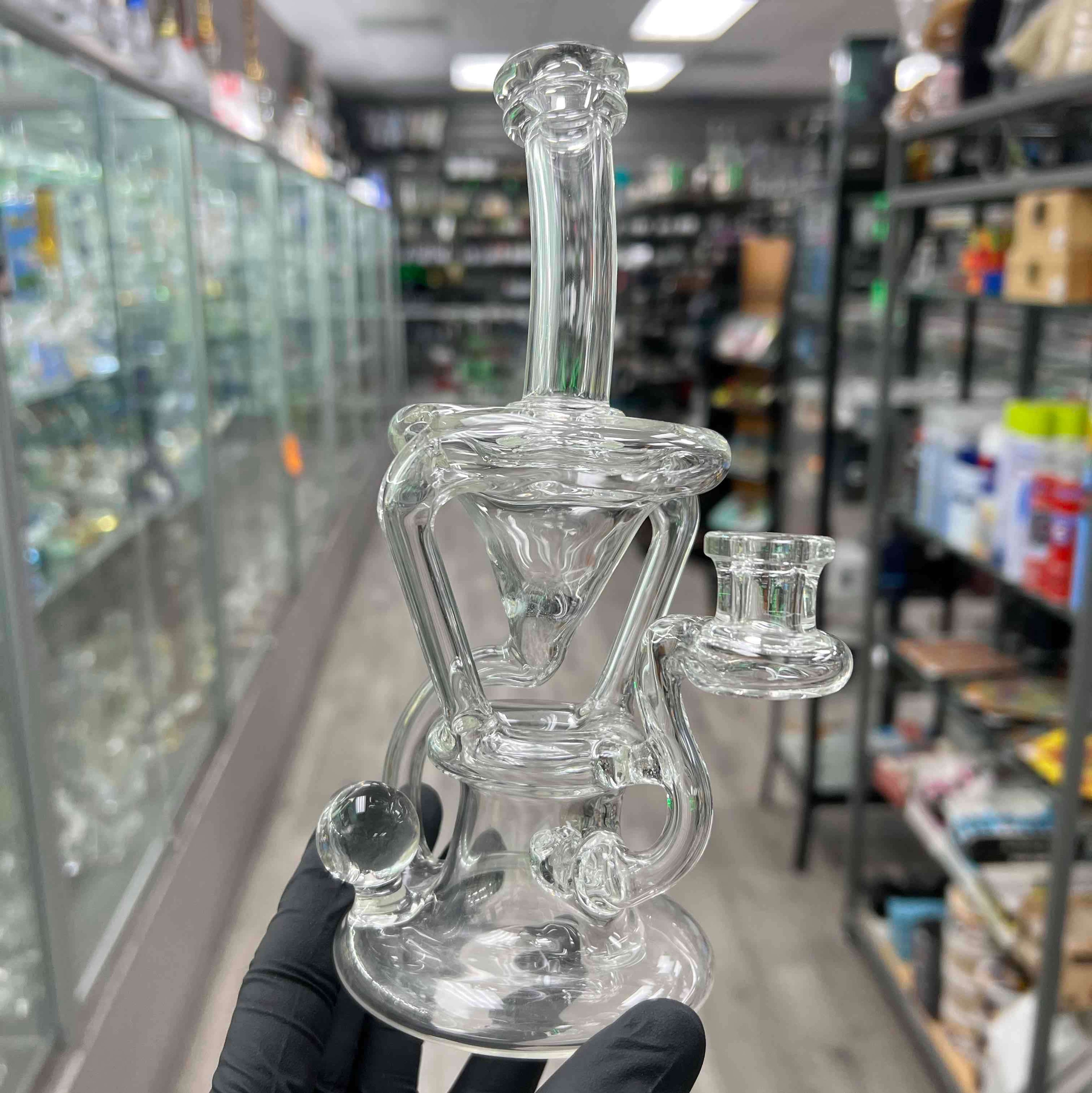 Logi glass 2x1 clear recycler  image 0