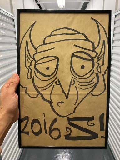 Preview pic of Mike Shelbo Original Sketch
