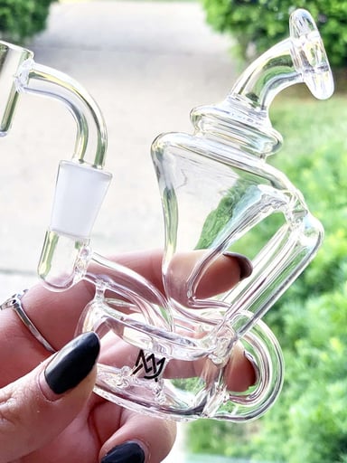 Preview pic of MJ Arsenal Claude Recycler Mini Dab Rig FREE SHIP⭐ 