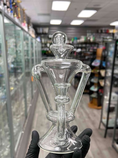 Preview pic of McGrew Glass Clear Floating Recyclers