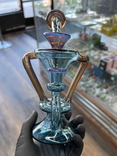 Preview pic of McGrew Glass Full Color Floating Recycler