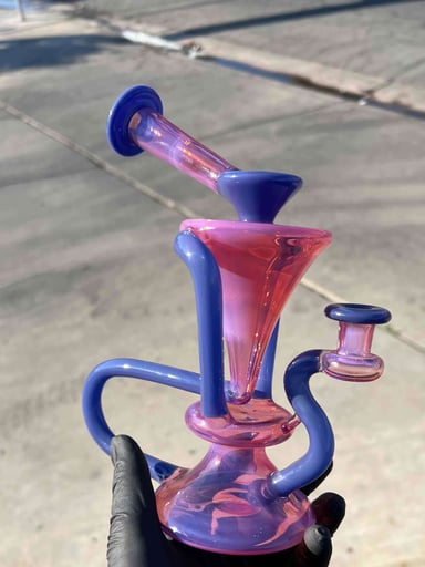 Preview pic of McGrew Glass Full Color Floating Recycler 🌪