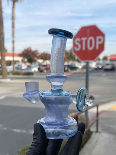 Preview pic of Warlock rig- Blue Satin/ Blue Stardust Opal