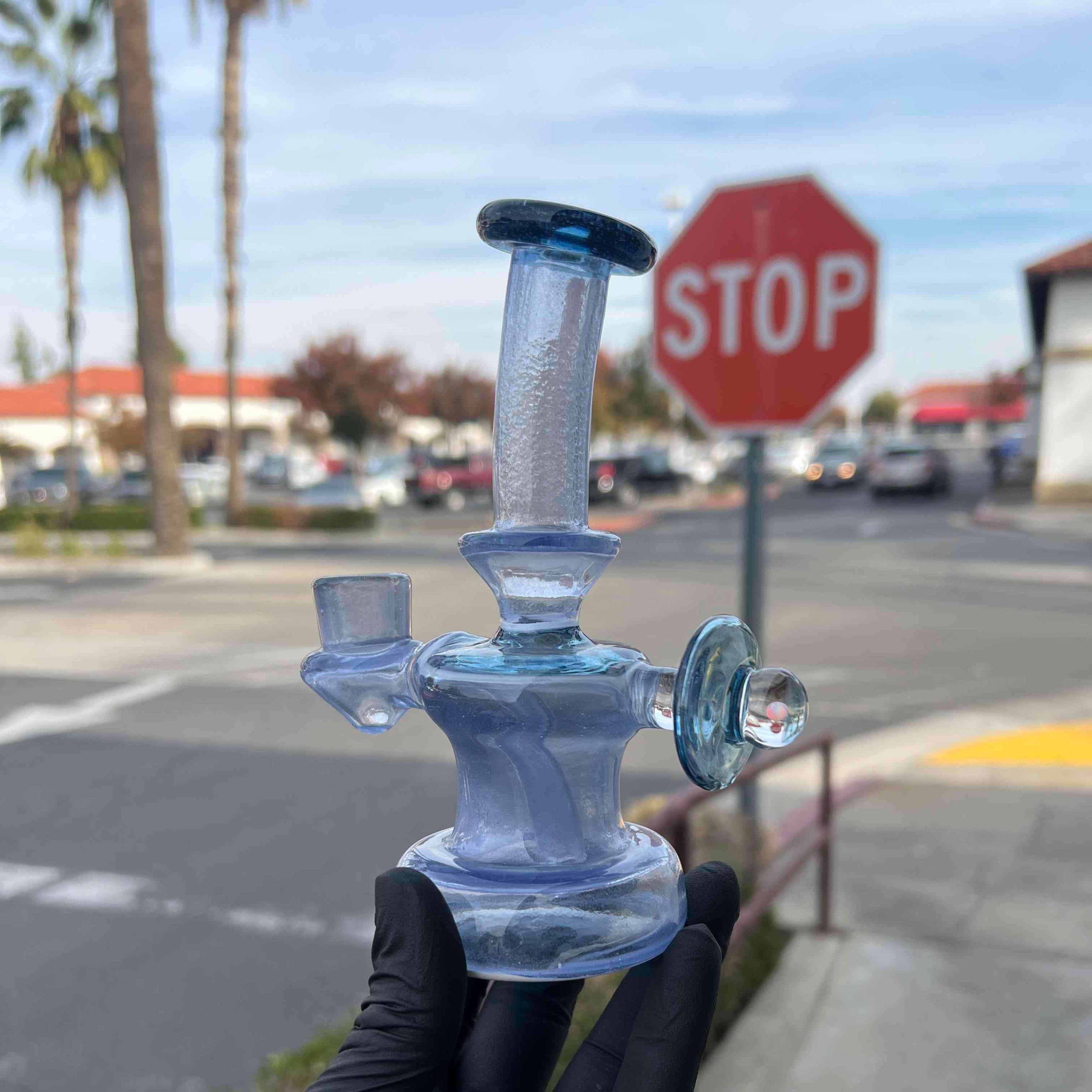 Warlock rig- Blue Satin/ Blue Stardust Opal image 0