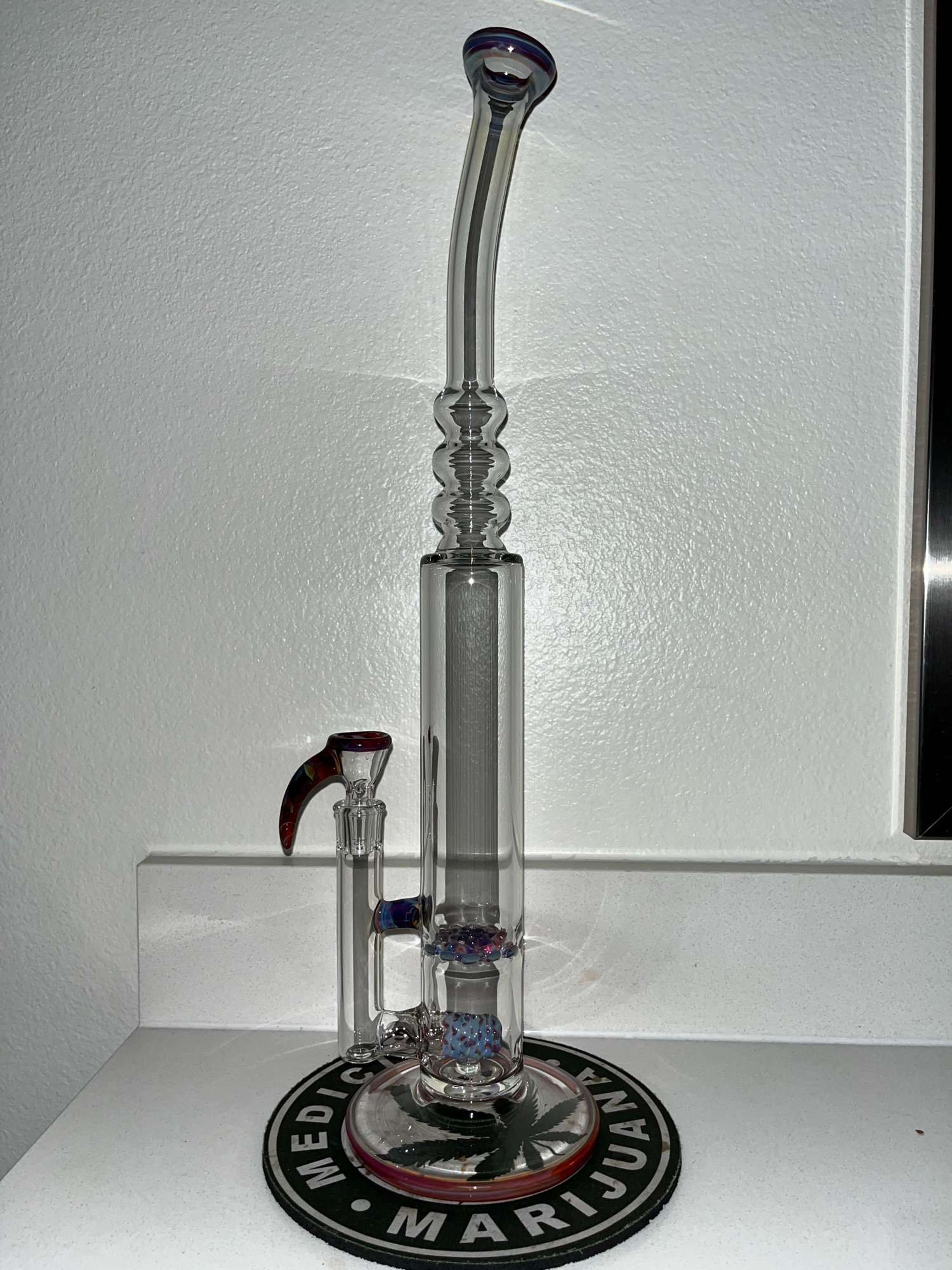 Preview pic of Fluid Glass Amber Purple 