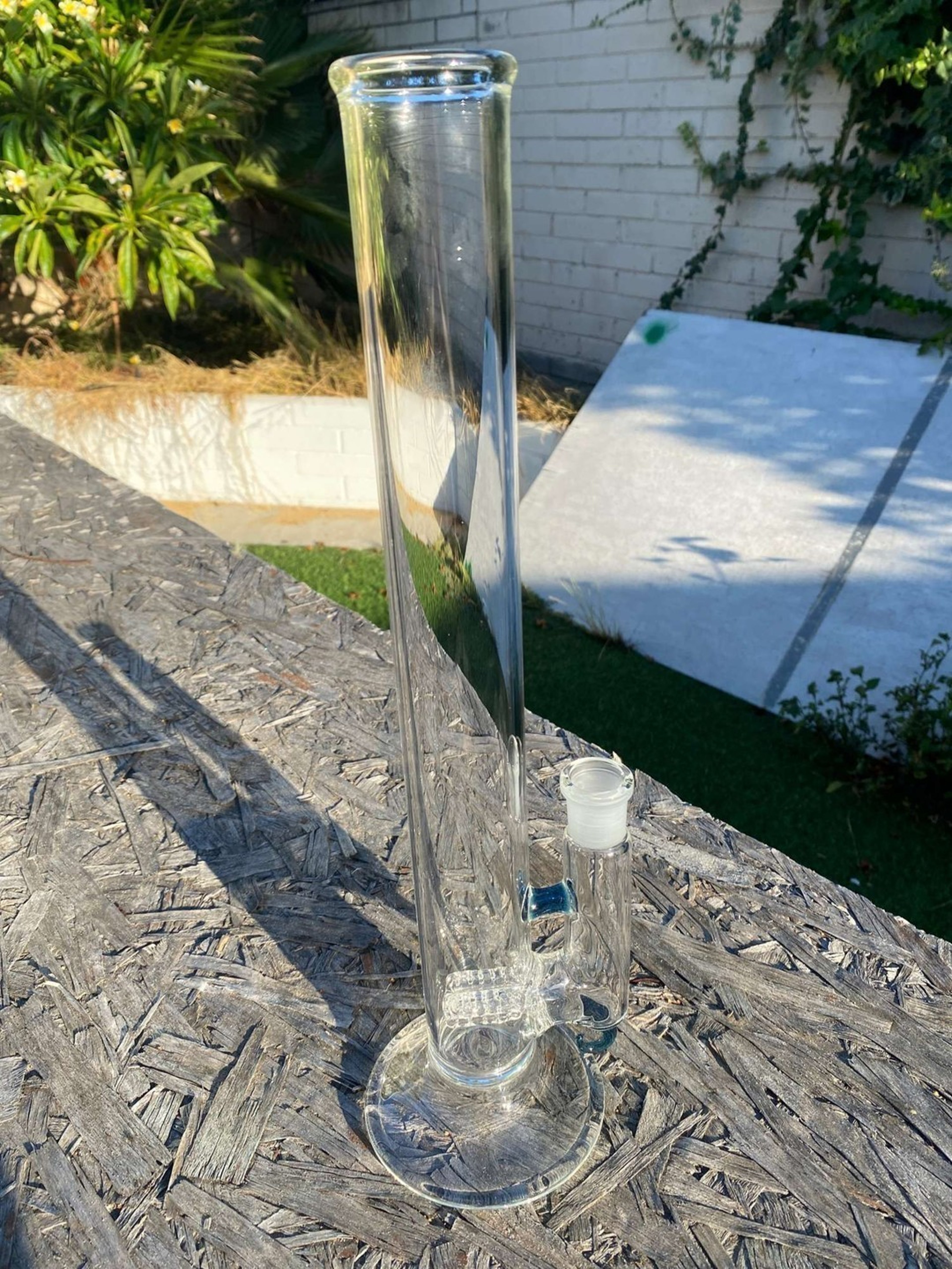 Triple net Captain Hook glass art tube image 0