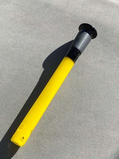 Preview pic of Yellow Downstem 14mm/18mm by Dustorm