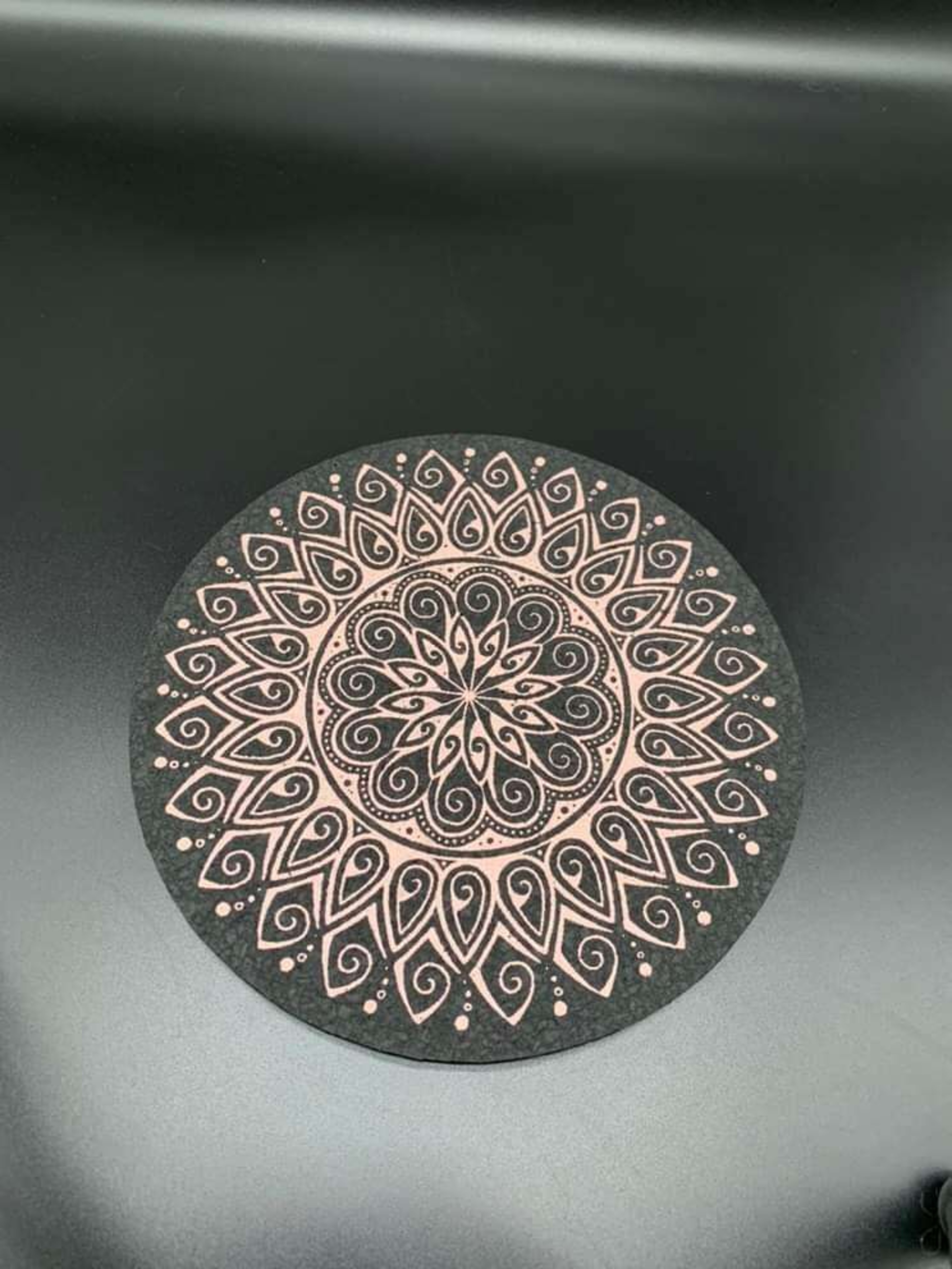 8" Circle Mood Mat
Purple image 0