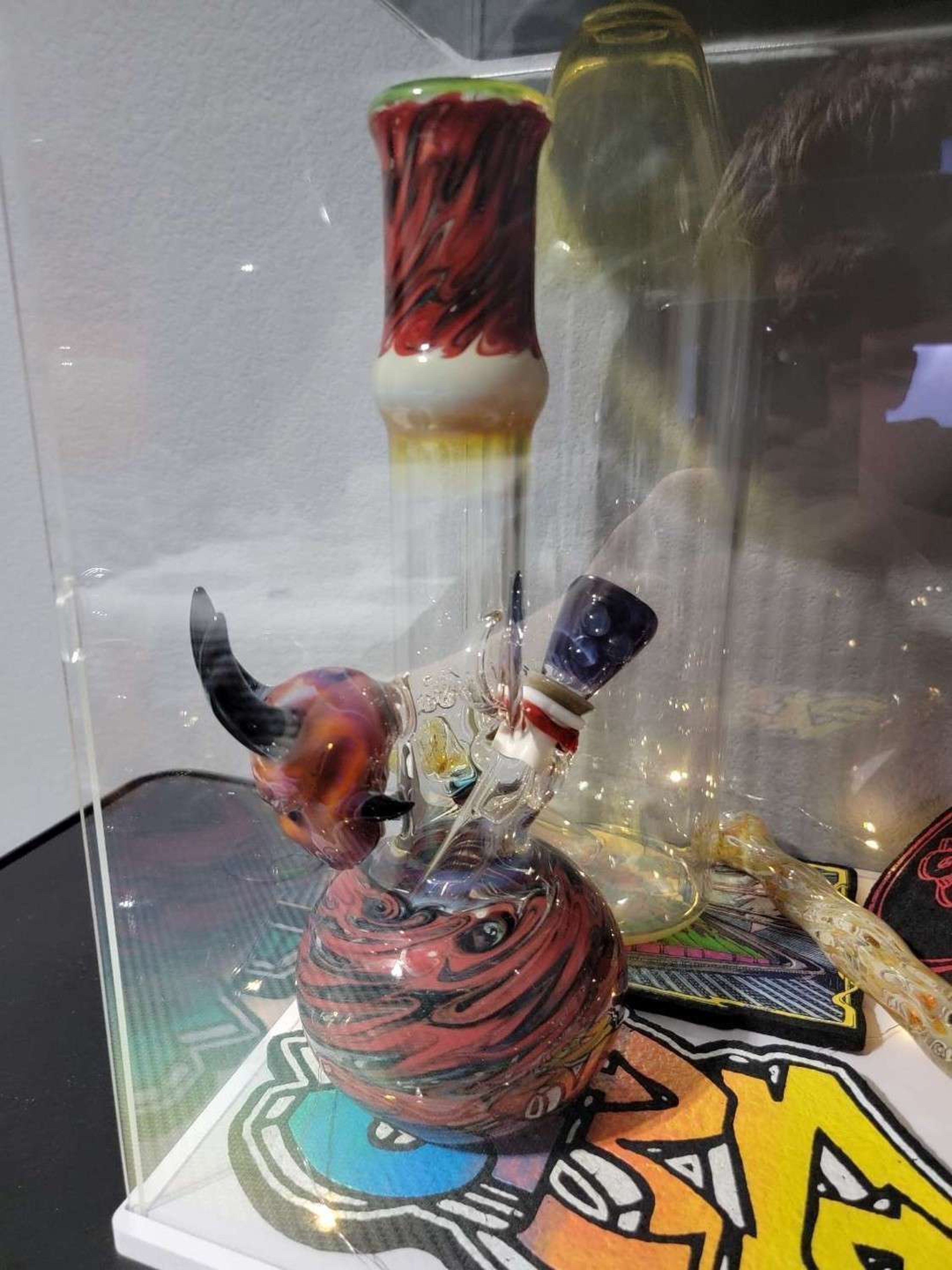 Jerome baker glass bong collectors item image 0