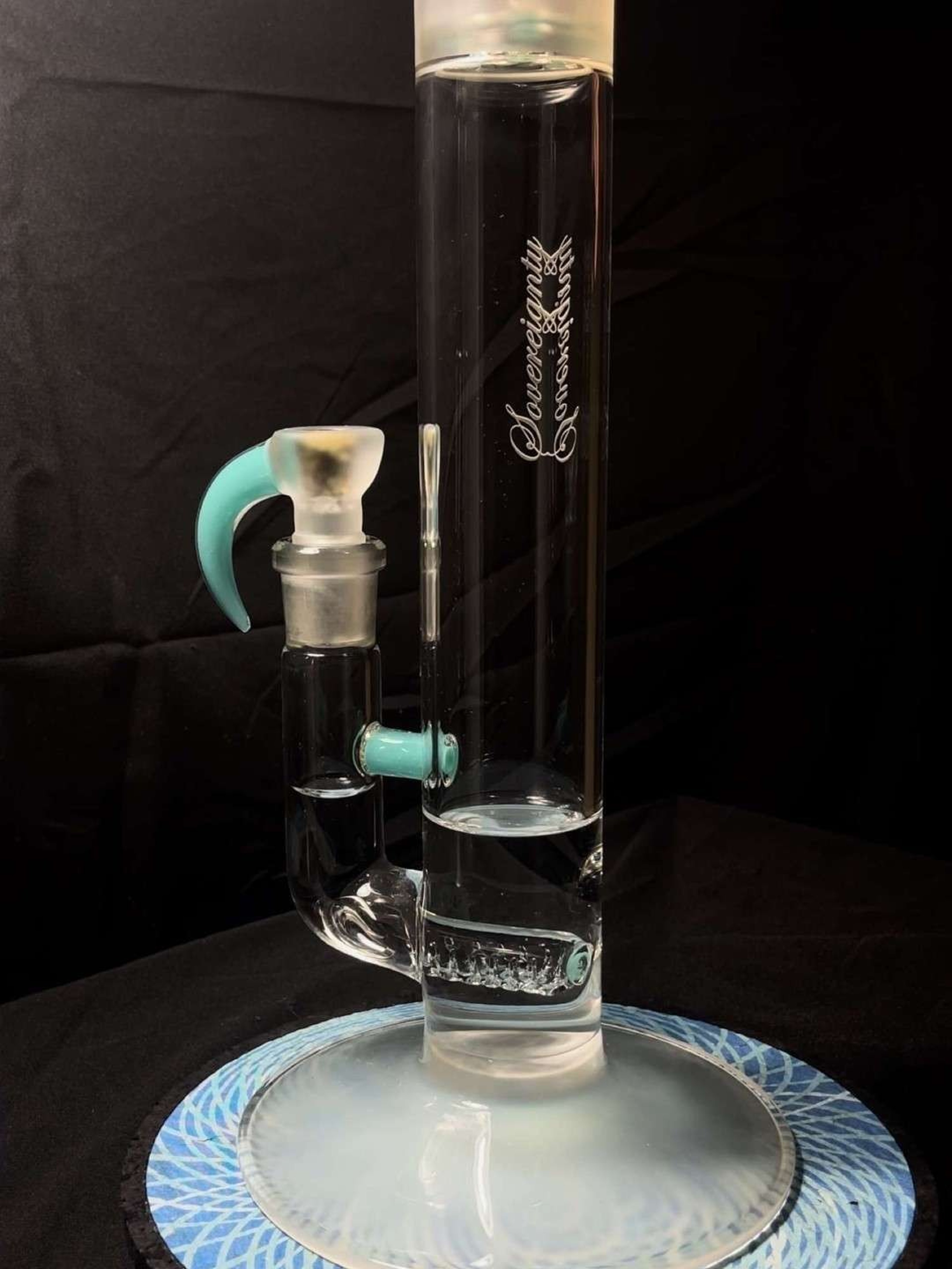 Sandblasted ghost aqua azul downgrid stemline 44 image 0