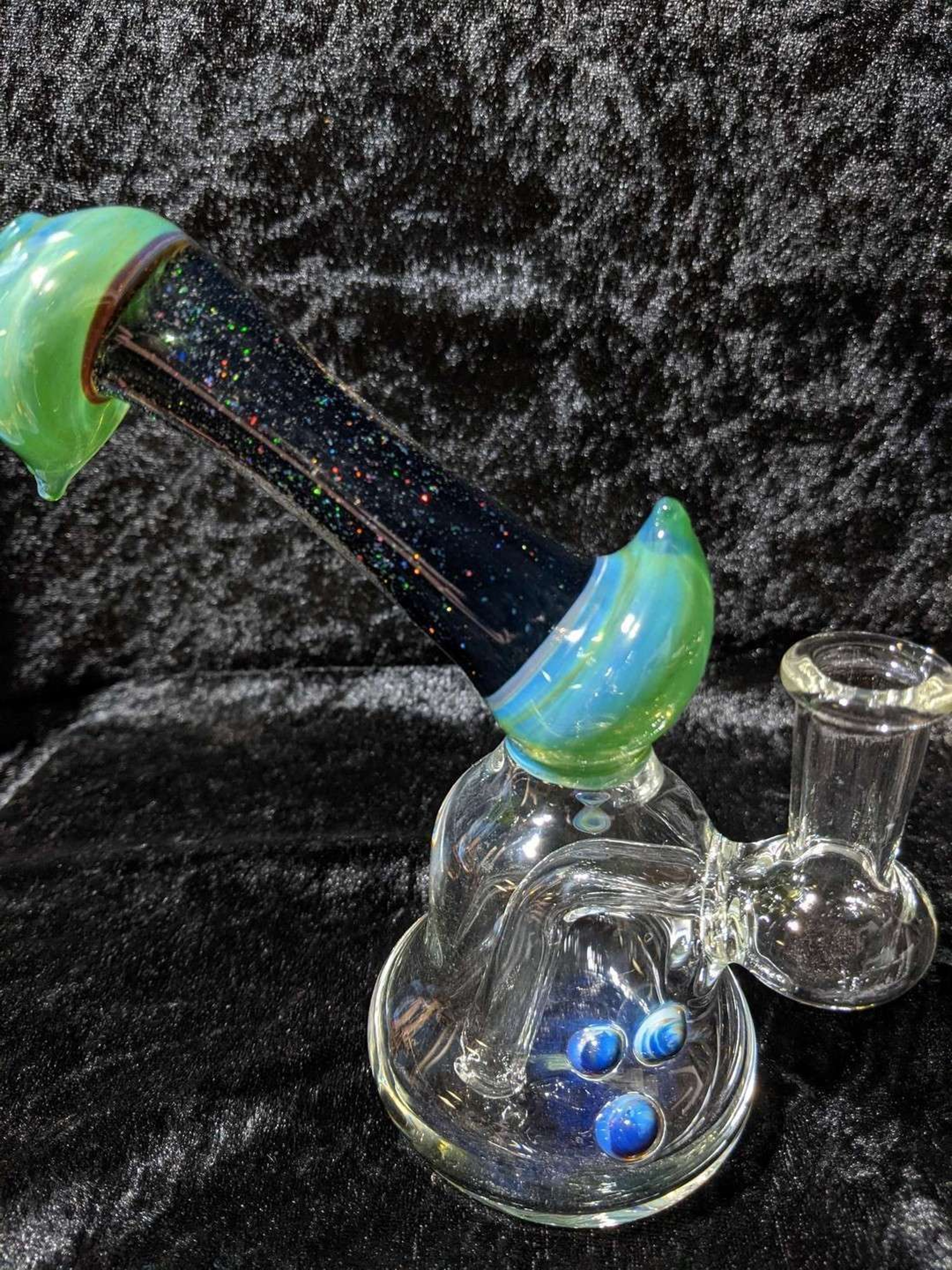 14mm silver pine and opal rig image 0