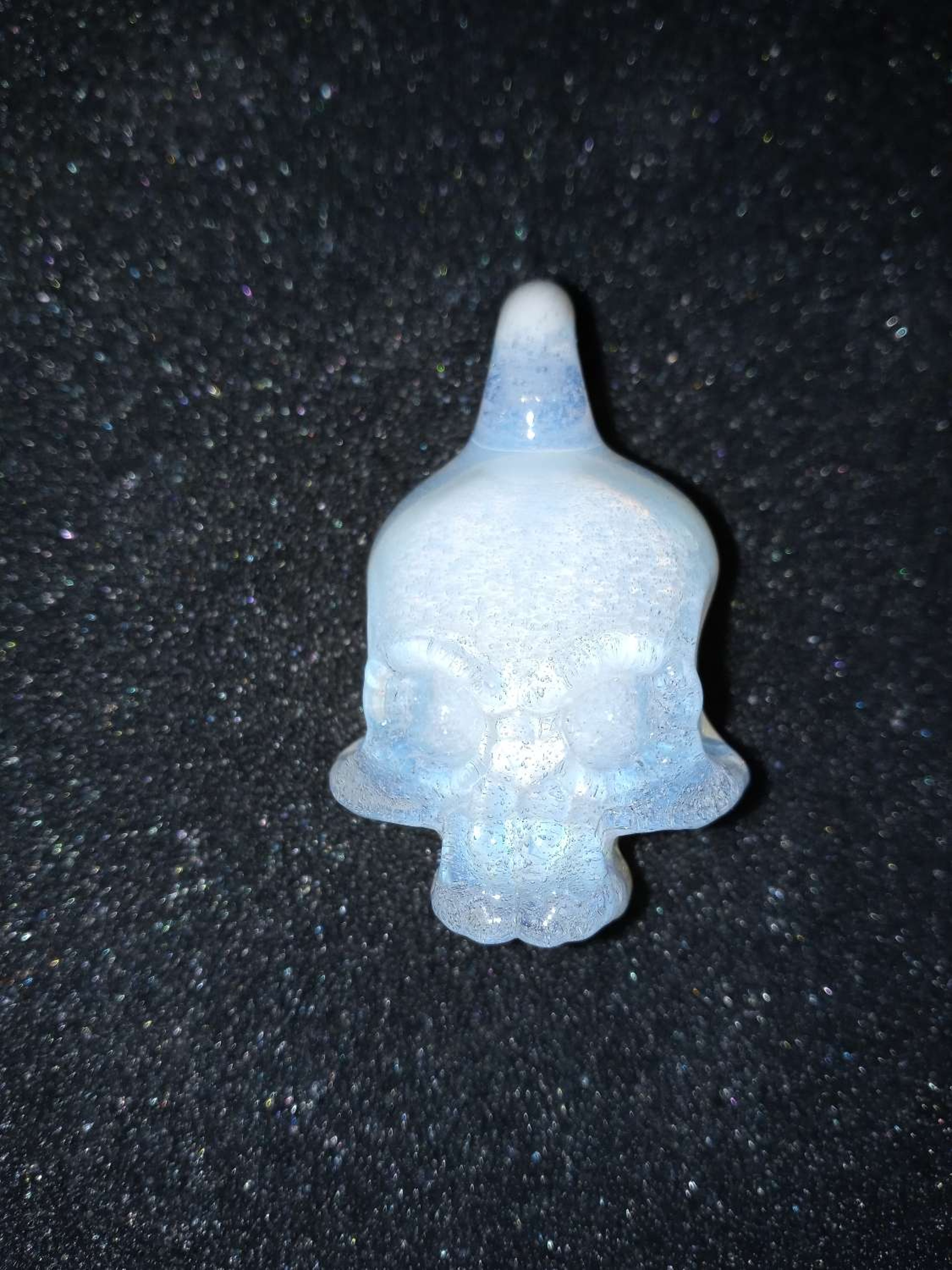 KBerg Secret White skull pendy image 0