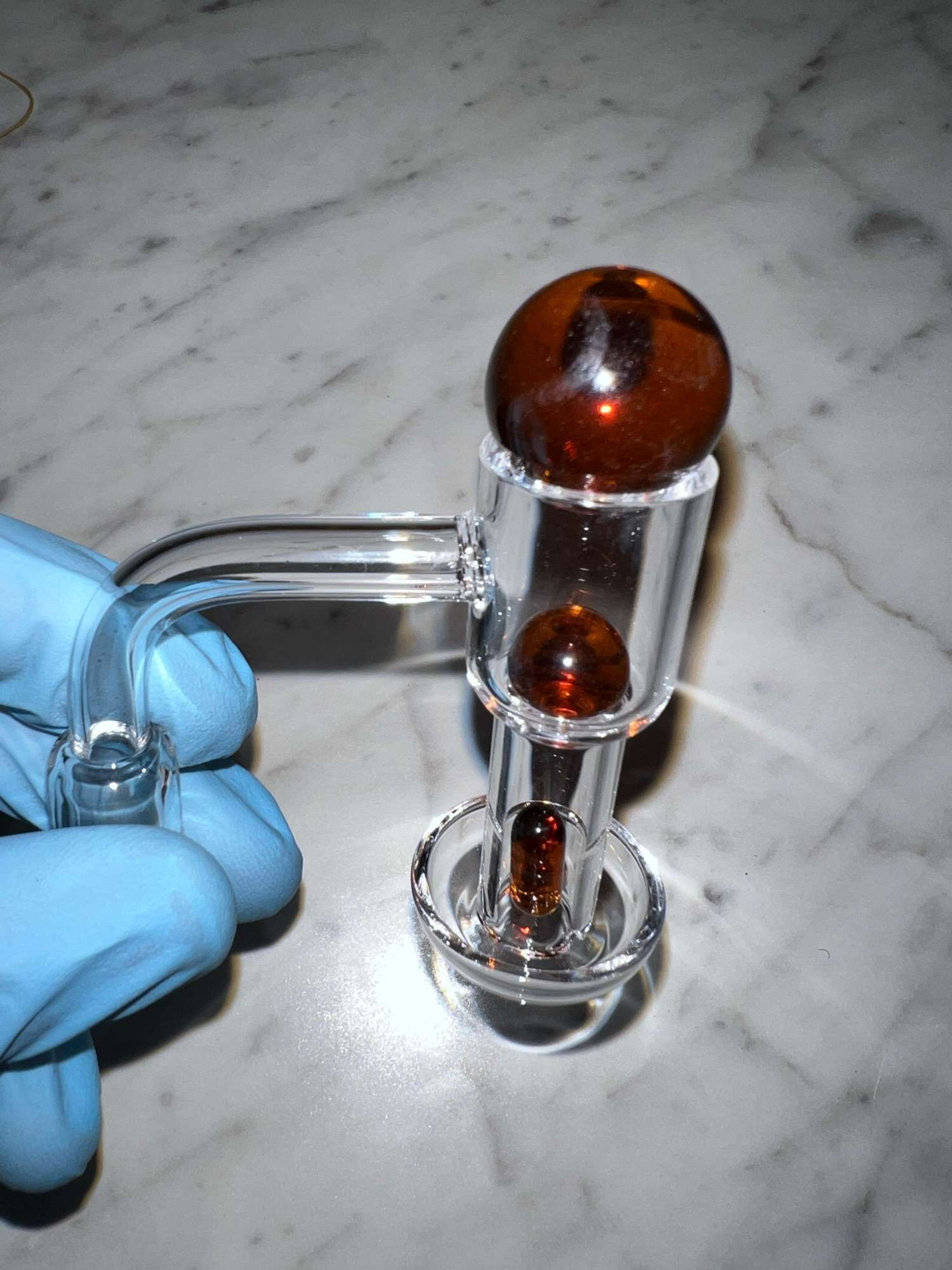 Preview pic of Terp Slurper w Red Marble Set