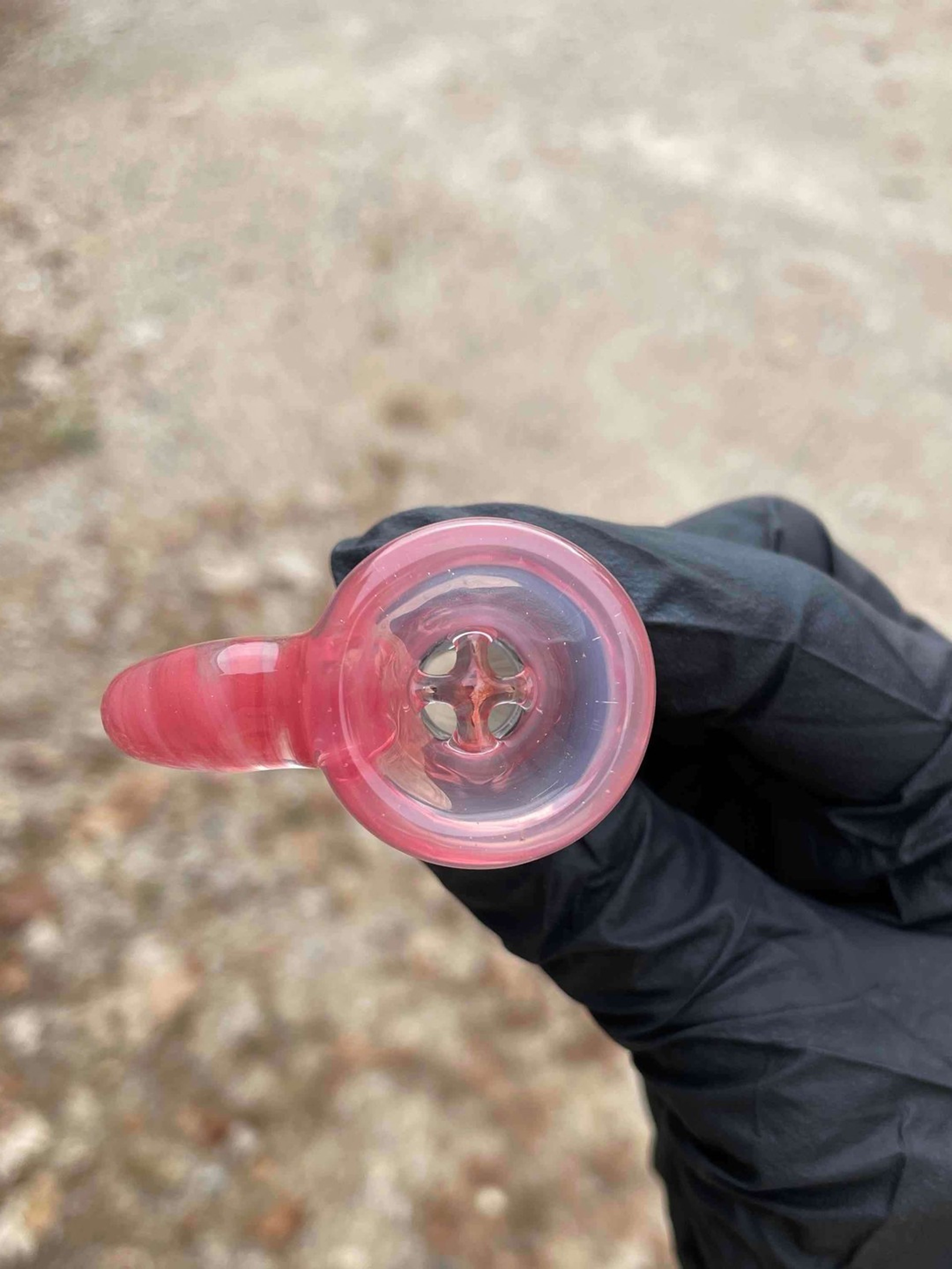 Preview pic of UreGlass 14mm 4 hole slide