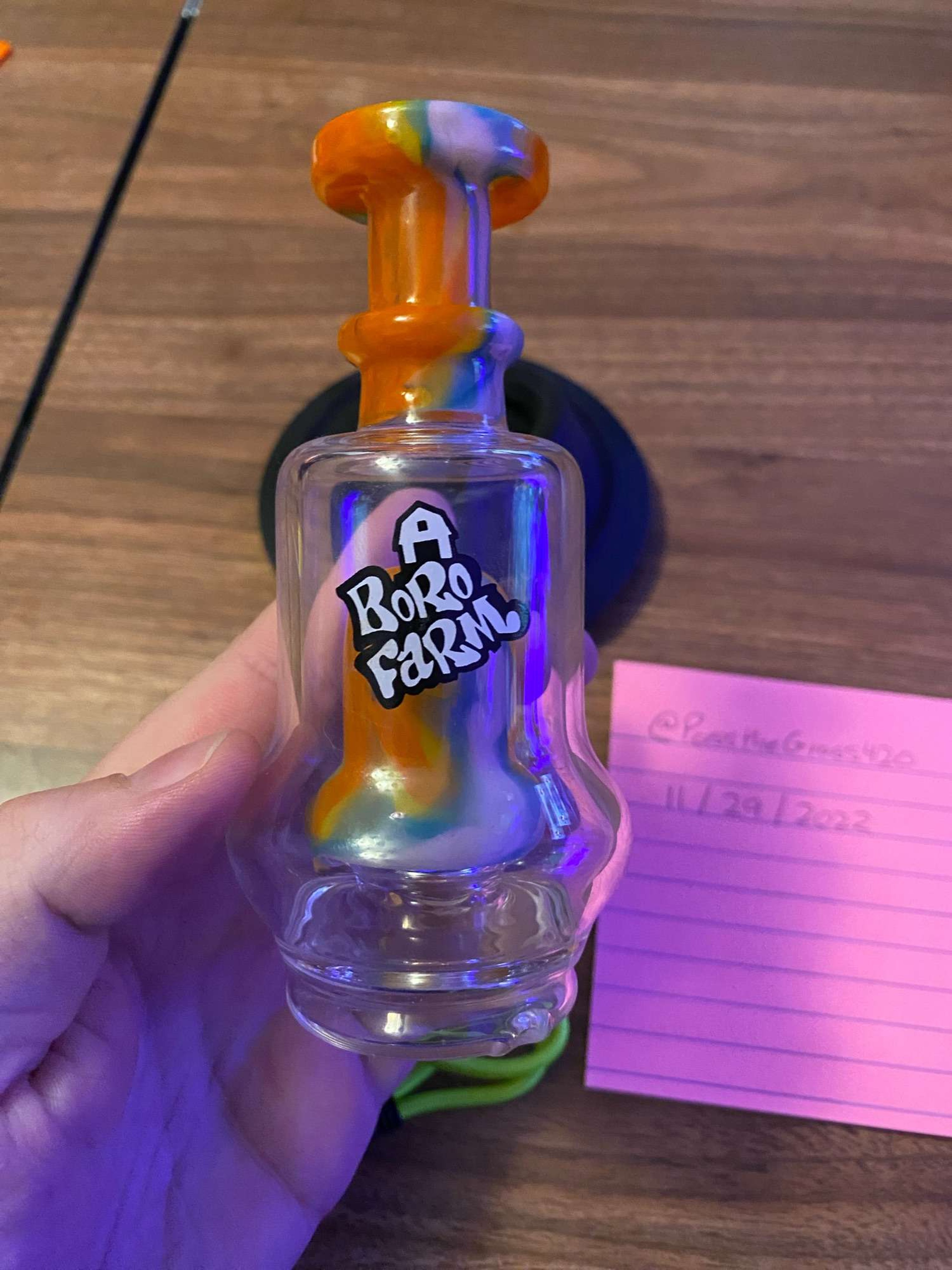 Boro Farms Puffco Top Orange Set (no base) image 0