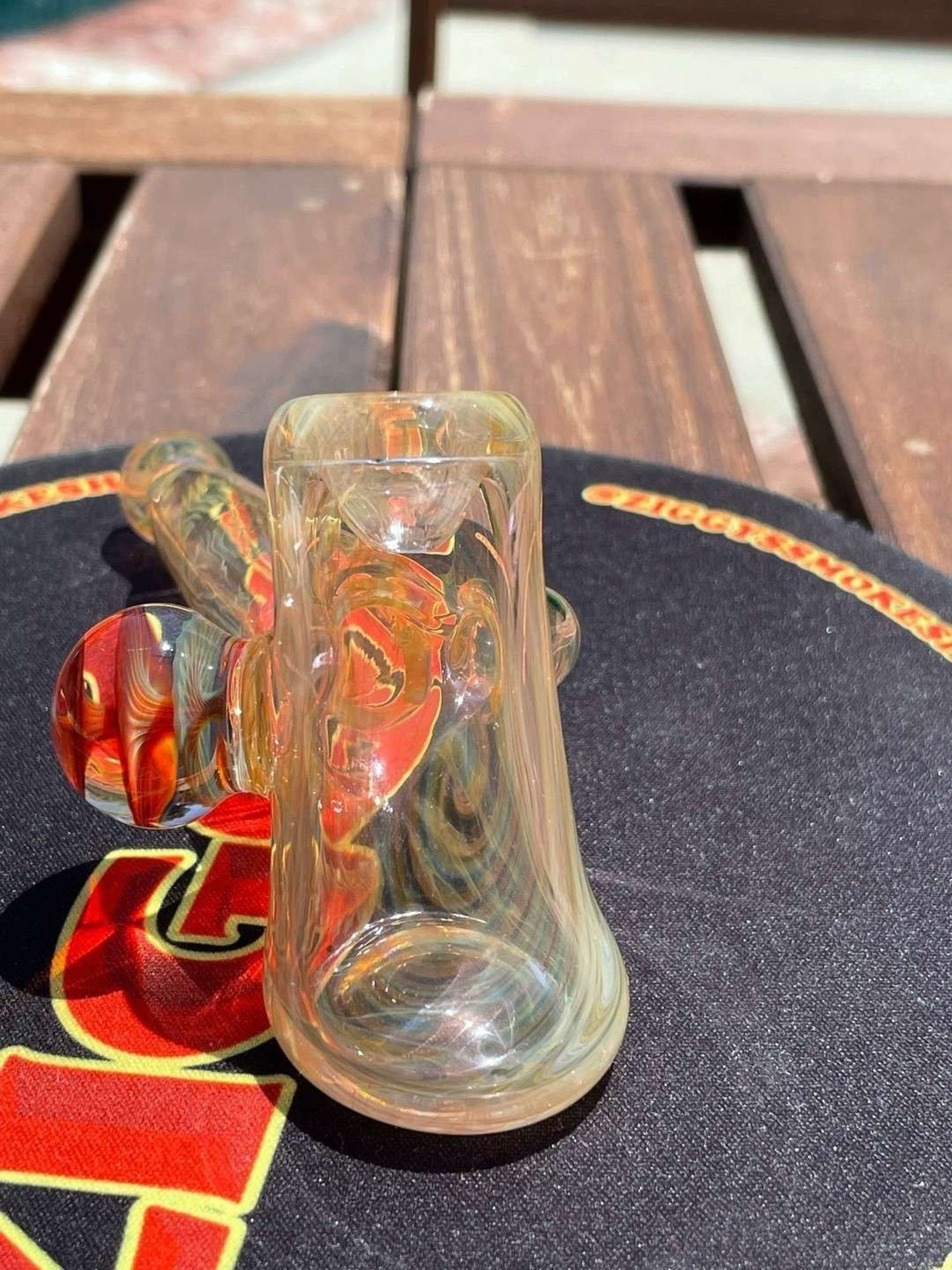 Gato glass hammer pipe image 0