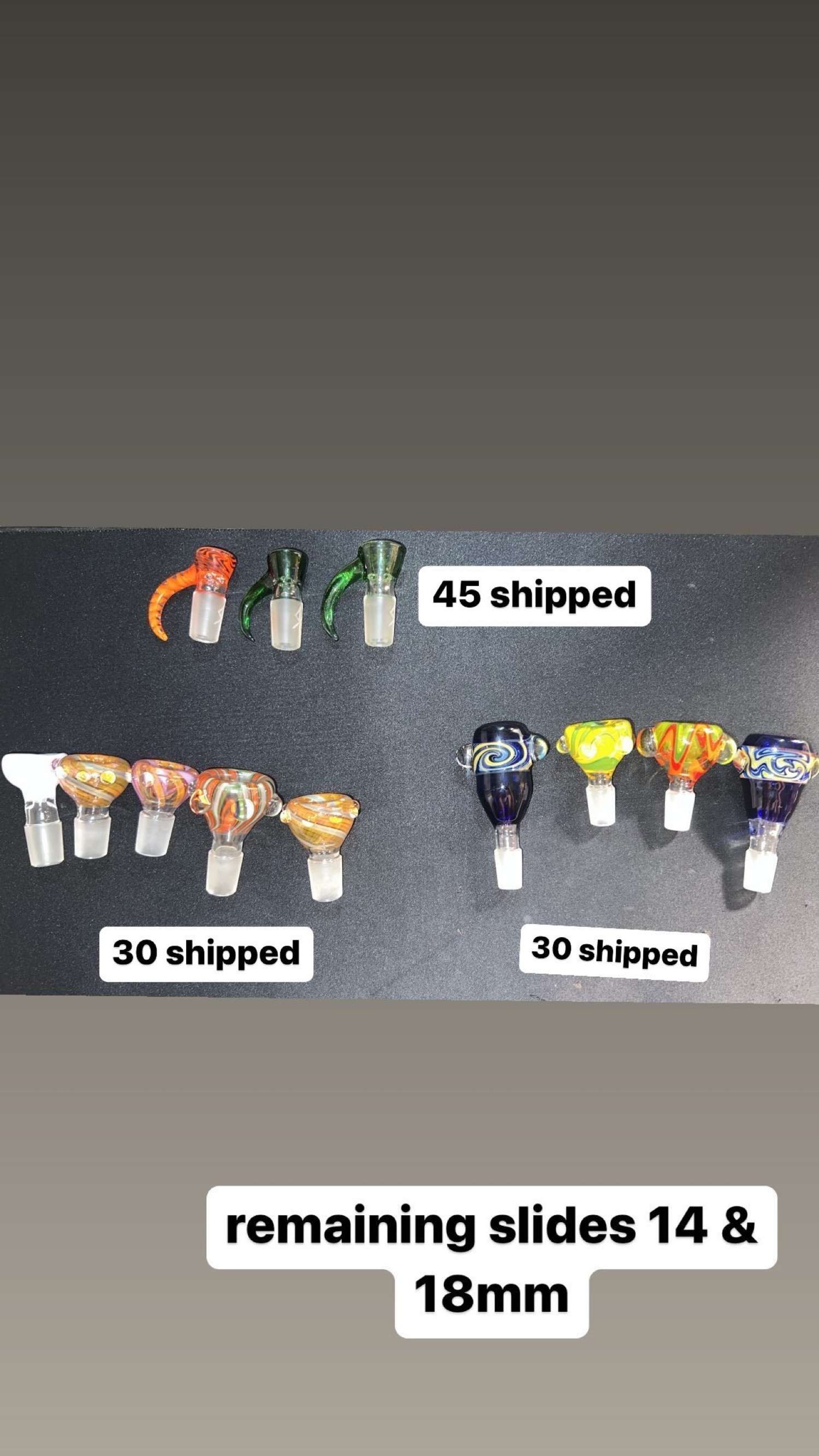 Preview pic of 14mm & 18mm slides! 