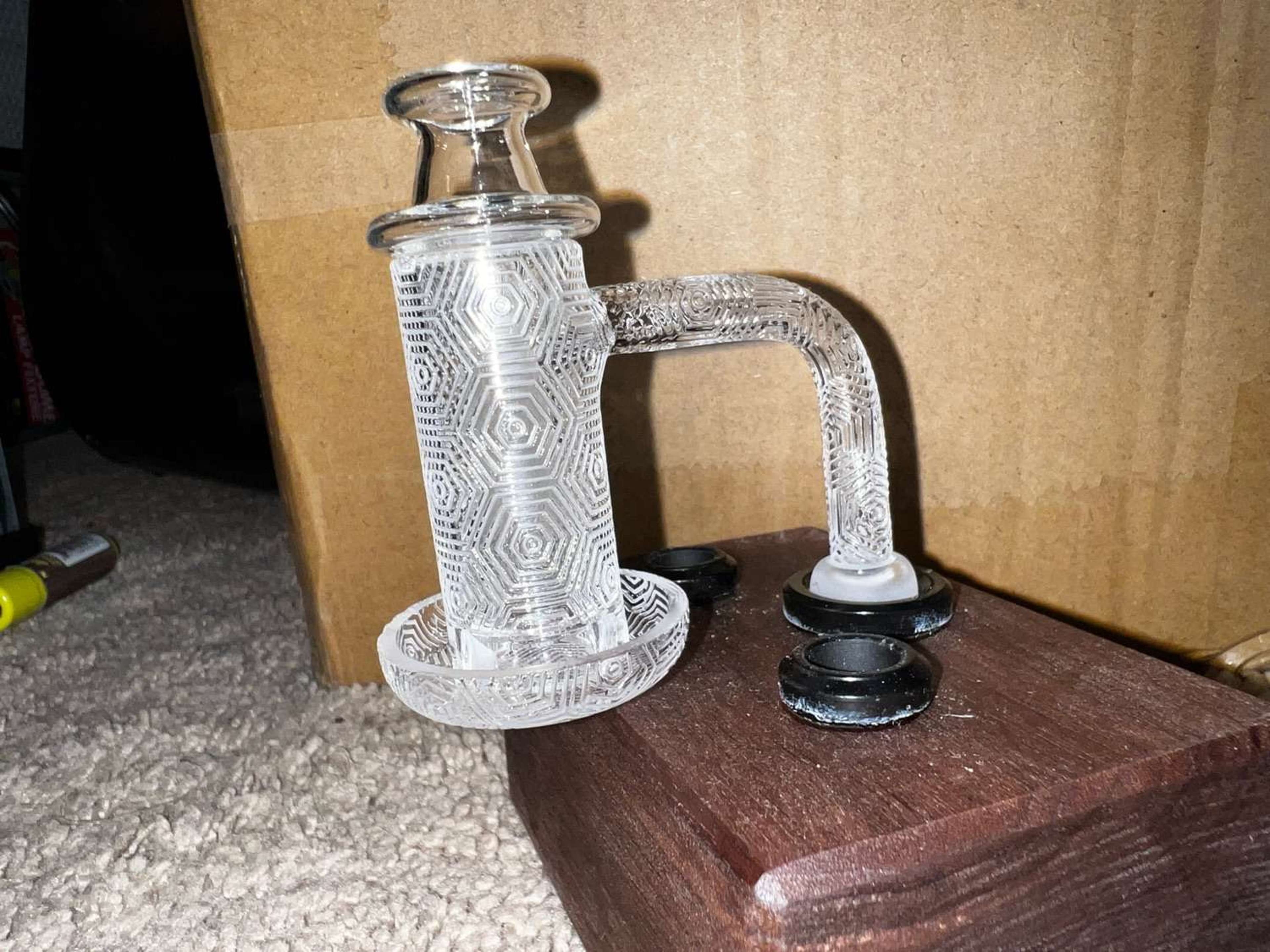 Preview pic of etched charmer complete setup