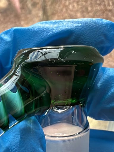 Preview pic of Shamby glass experimental green 18mm