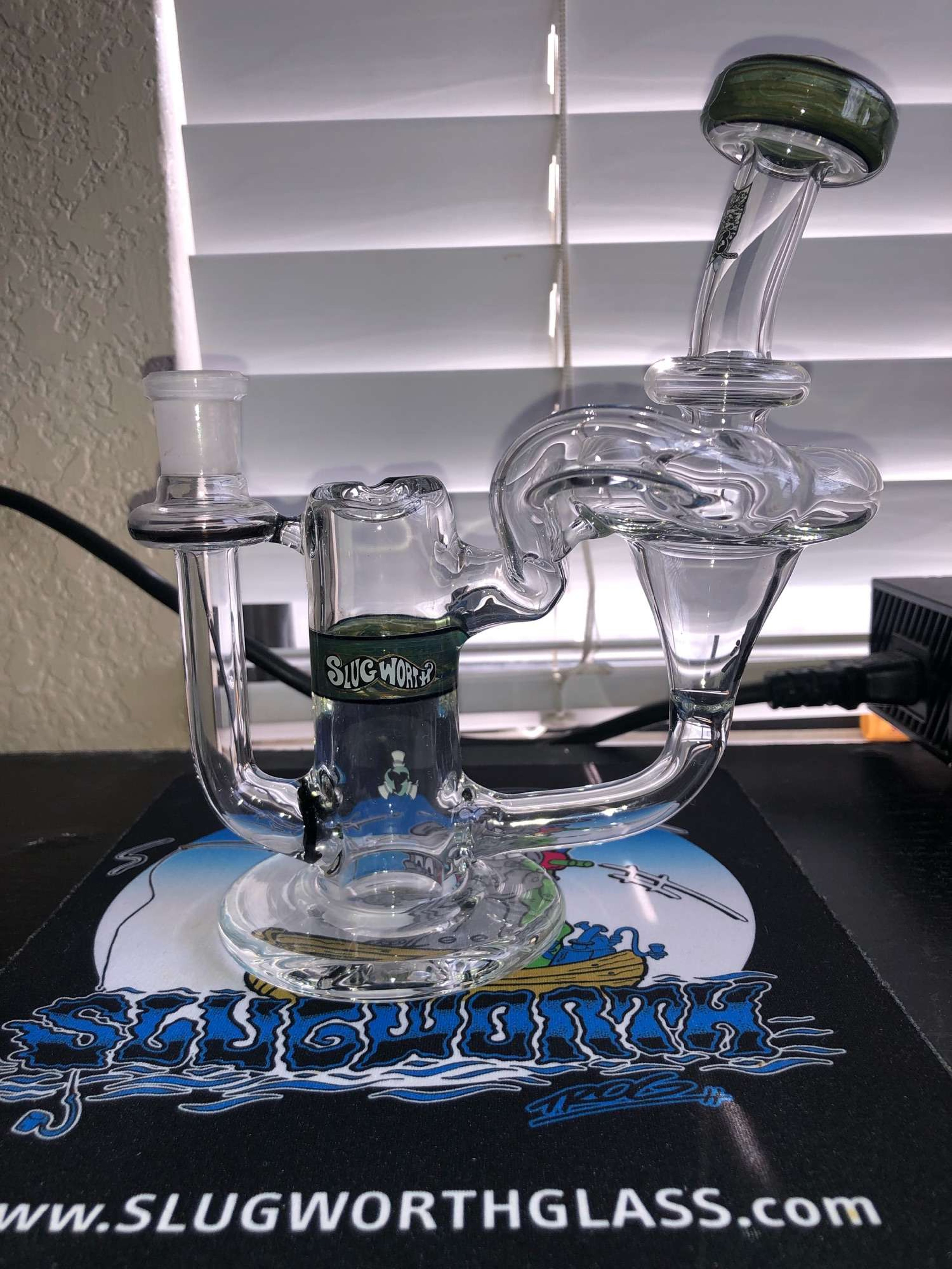 Preview pic of Slug Worth Sea Green Slyme Loki “mini” Cycler (SIGNED)