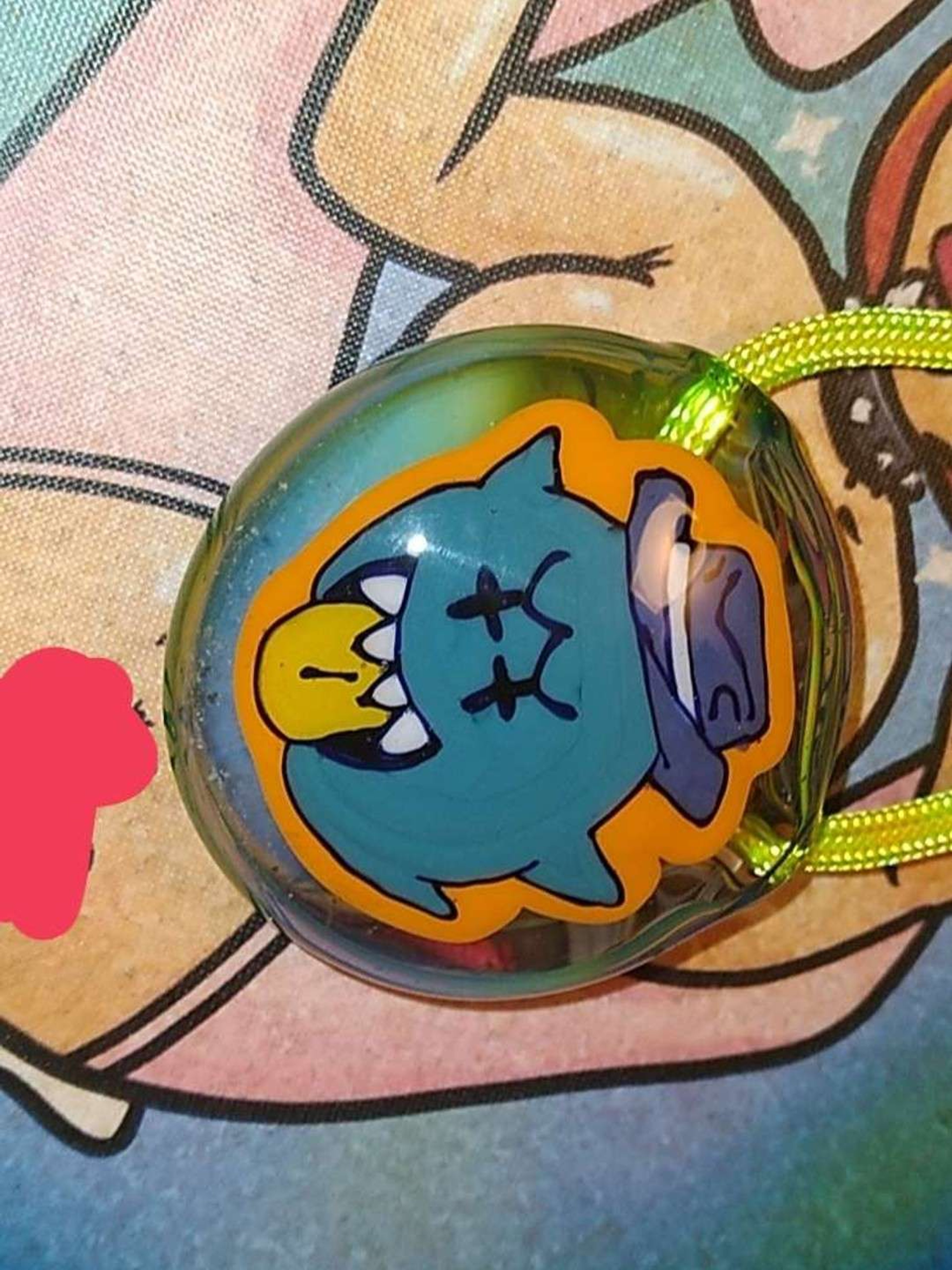 Hollow ghost pendant image 0