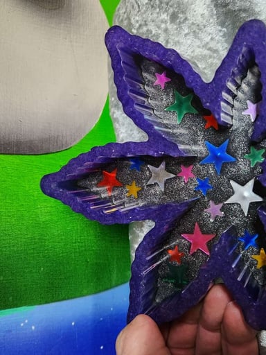 Preview pic of   purple with stars