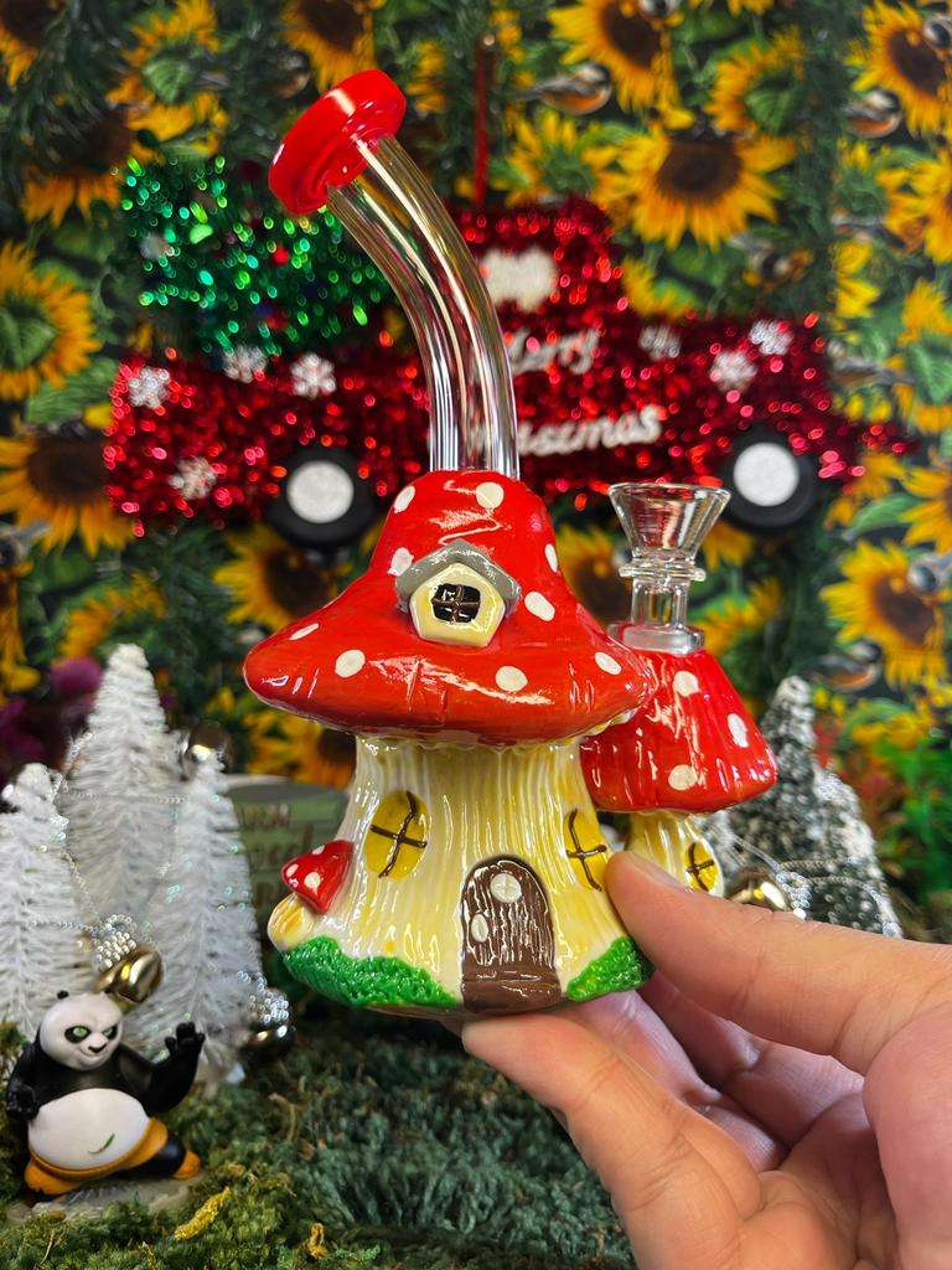 Mushroom House Christmas Sale. image 0