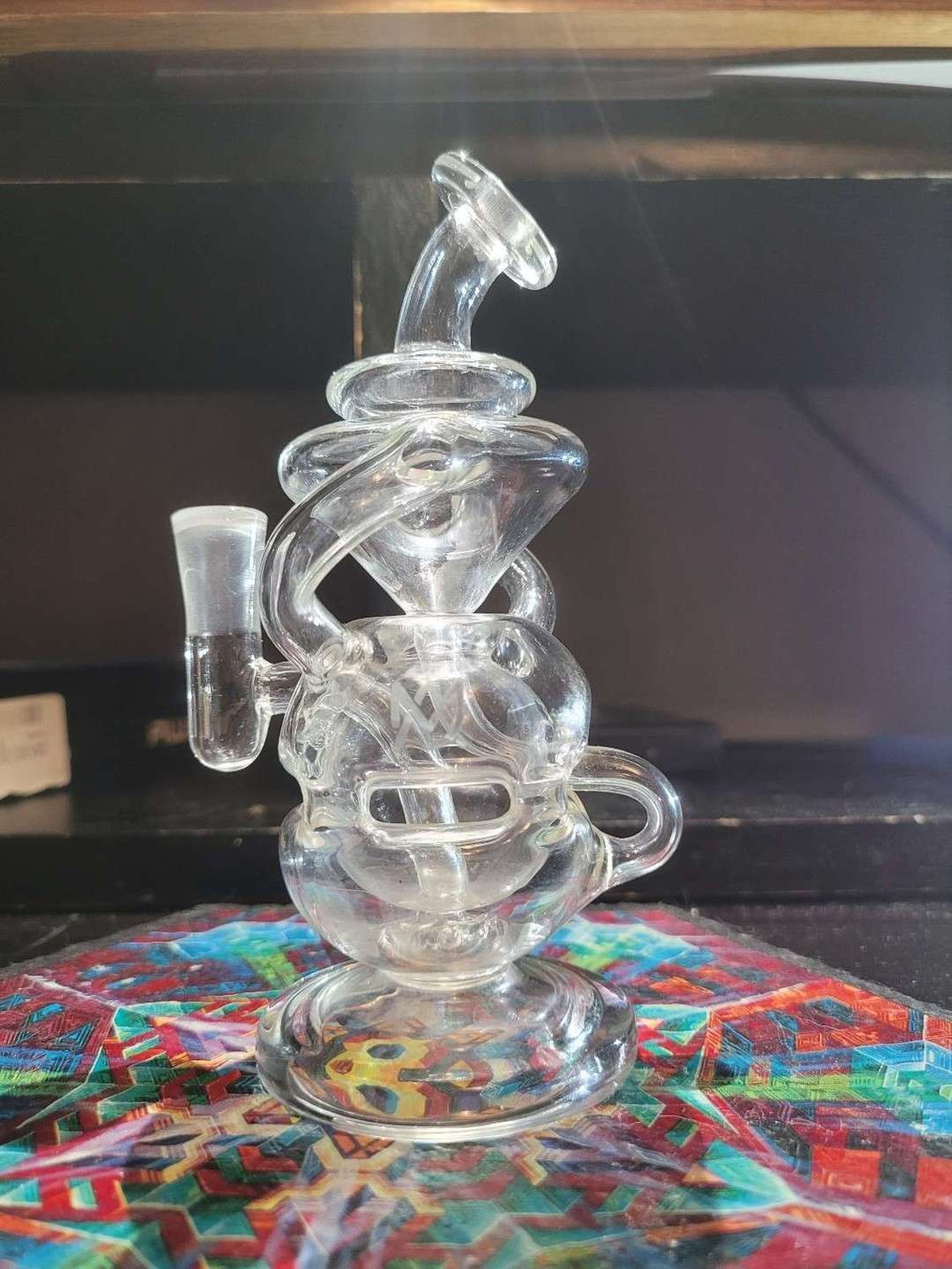 Mj Arsenal mini rig - "Infinity" recycler 10mm 90 degree image 0