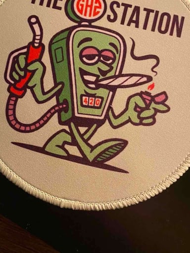 Preview pic of 7” custom bong mat