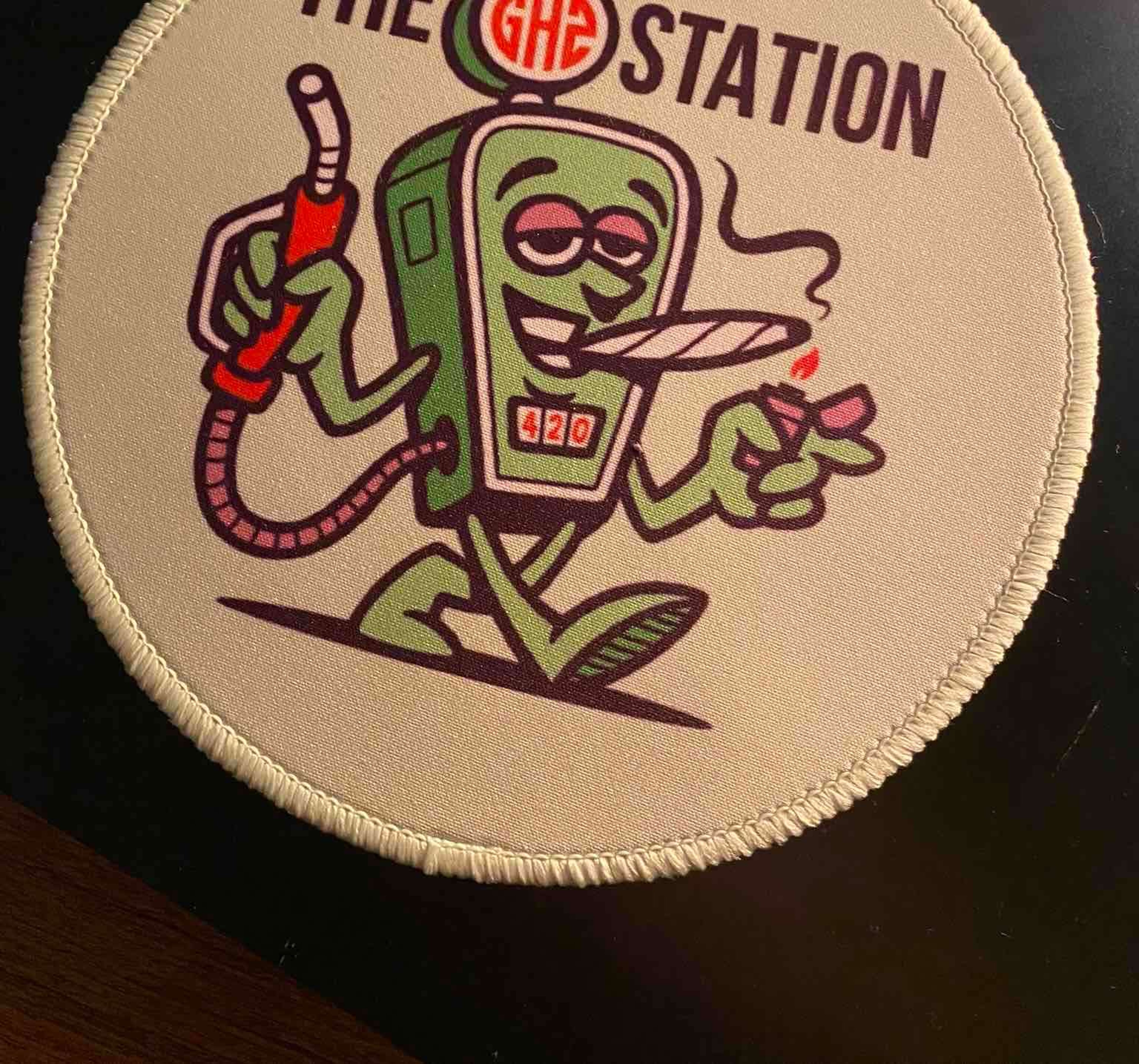 7” custom bong mat image 0