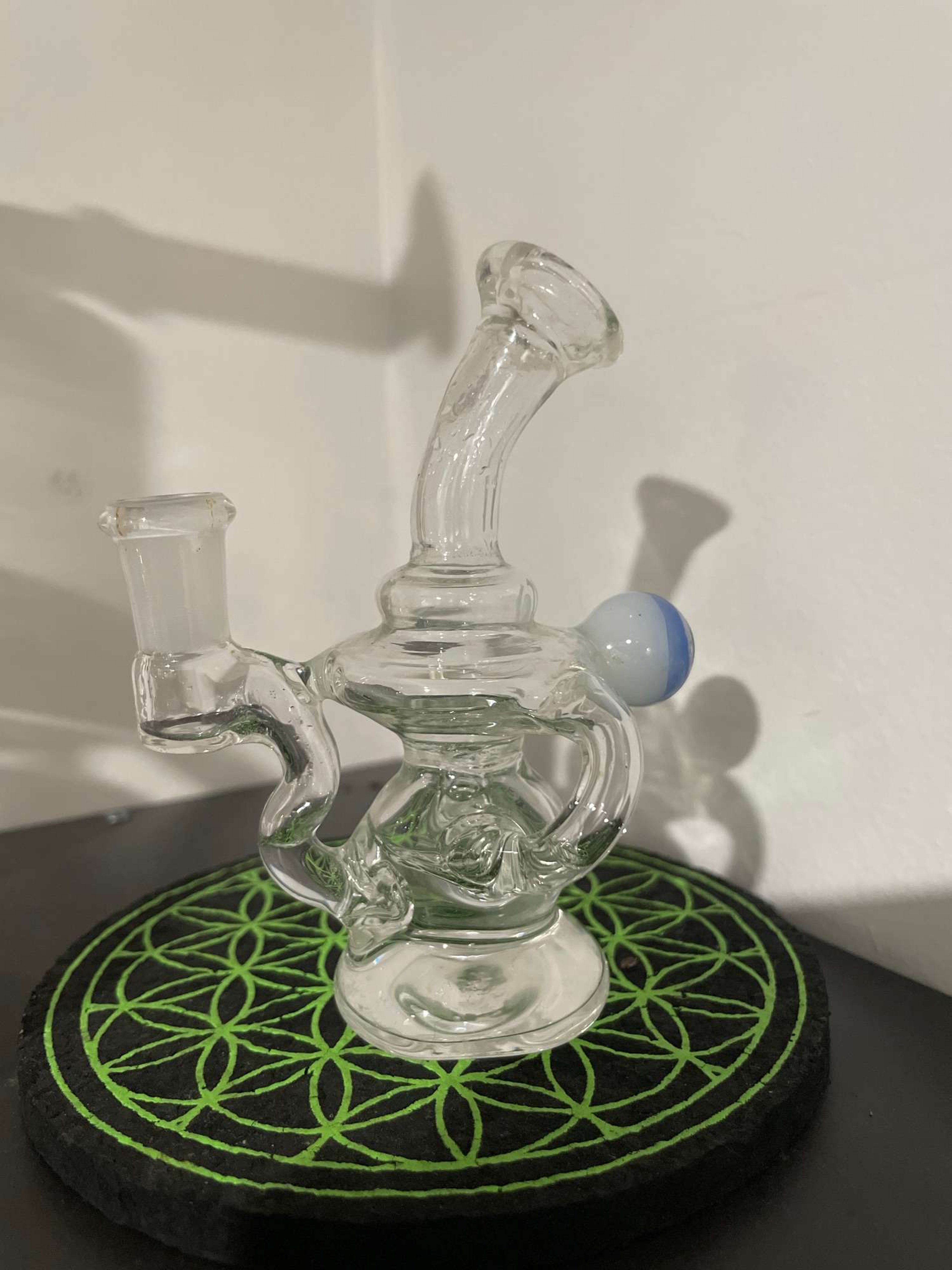 Jakesglass mini recycler 10mm image 0