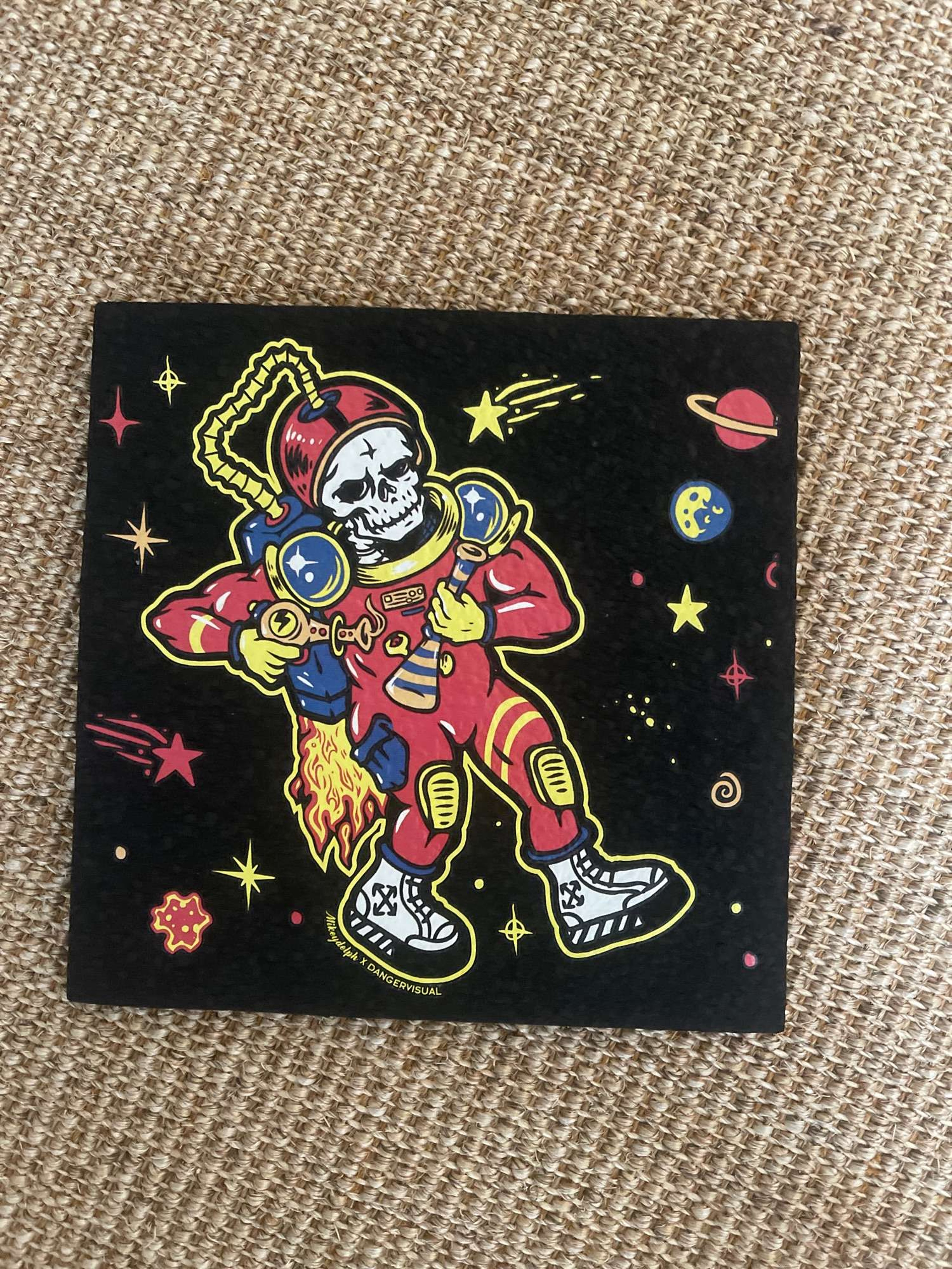 Mikeydelph mood mat sold out drop 8x8" image 0
