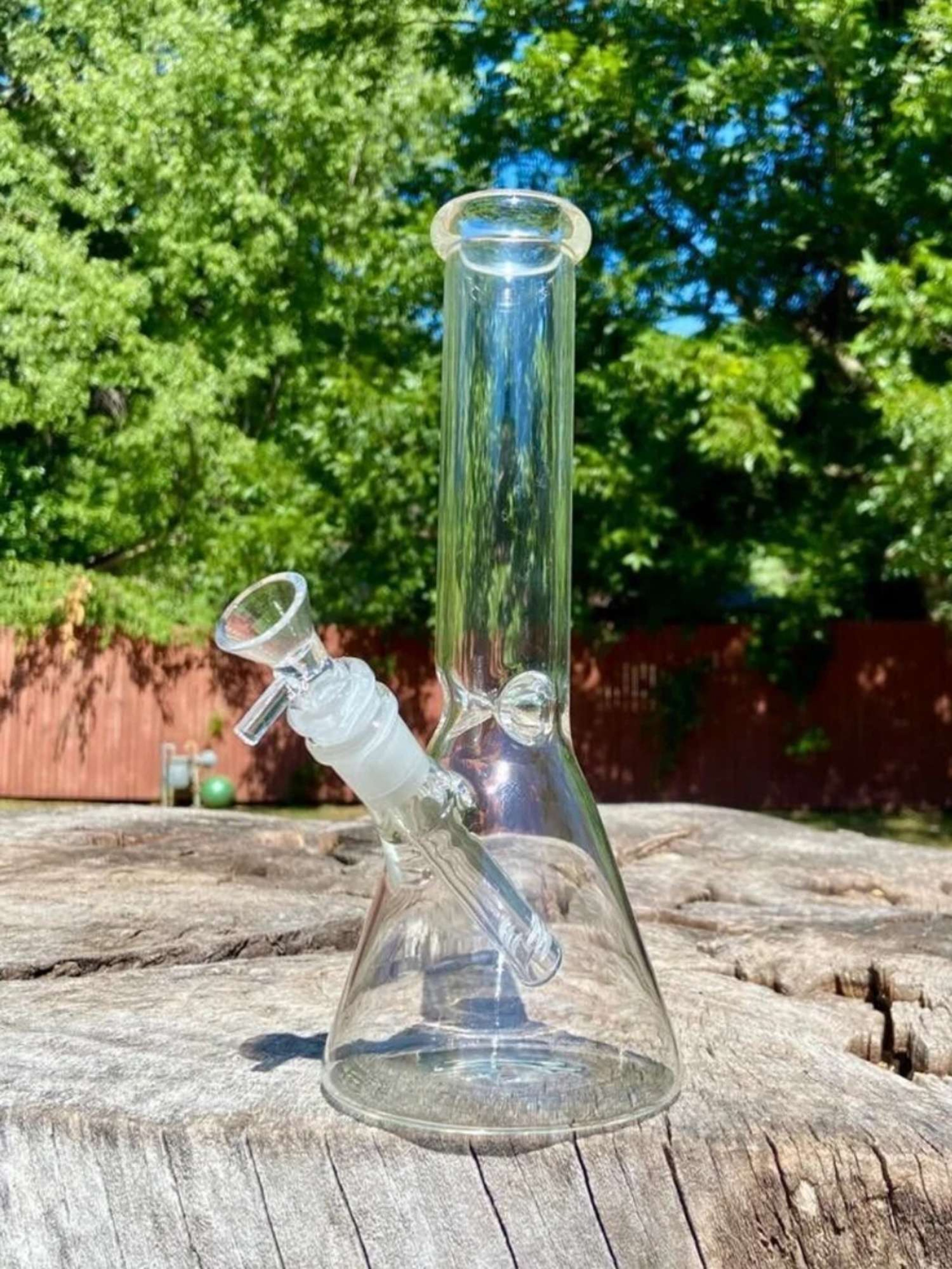 10" Clear Beaker Water Pipe Bong
image 0