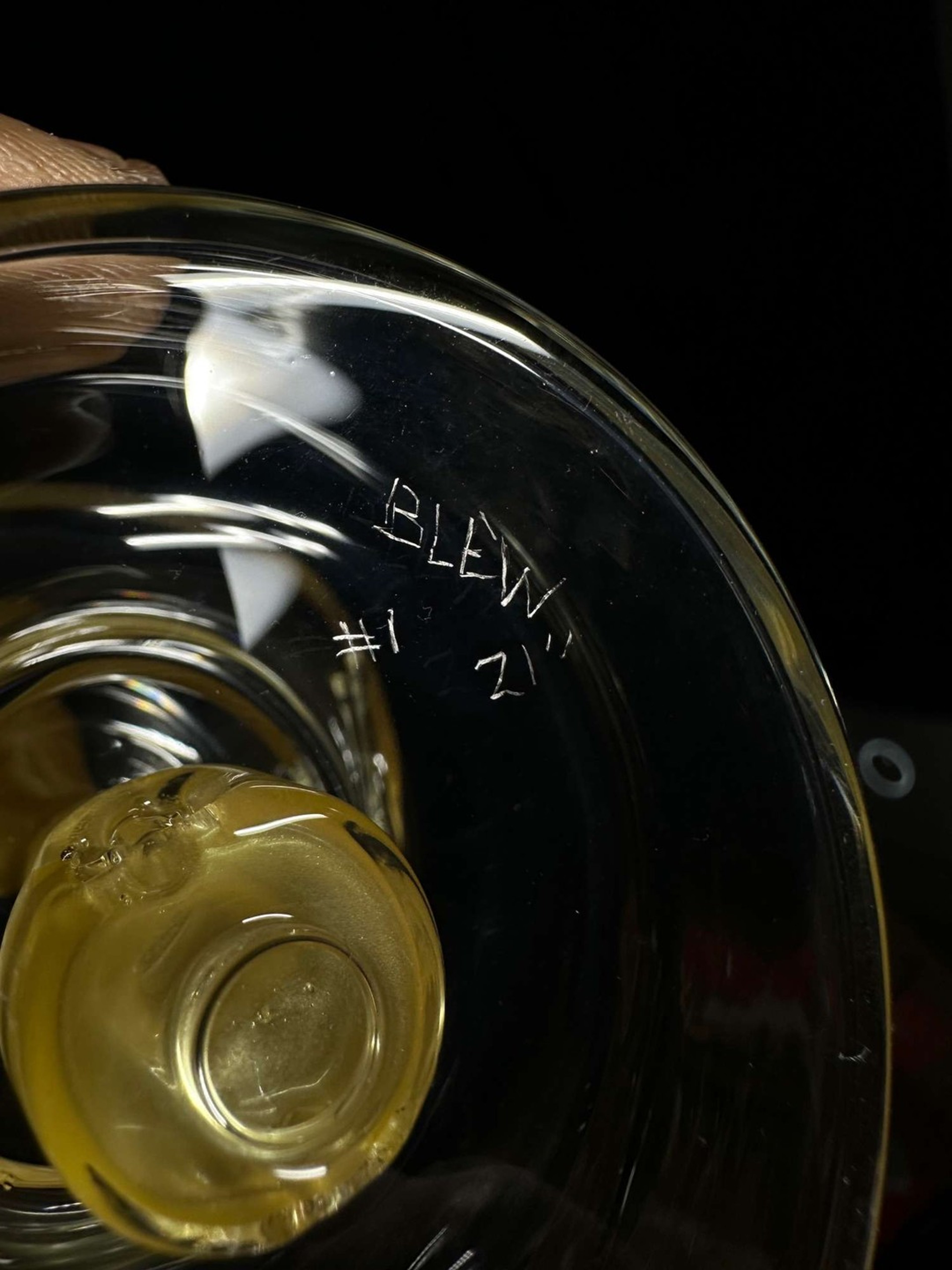 Blew glass ball rig blooper image 0