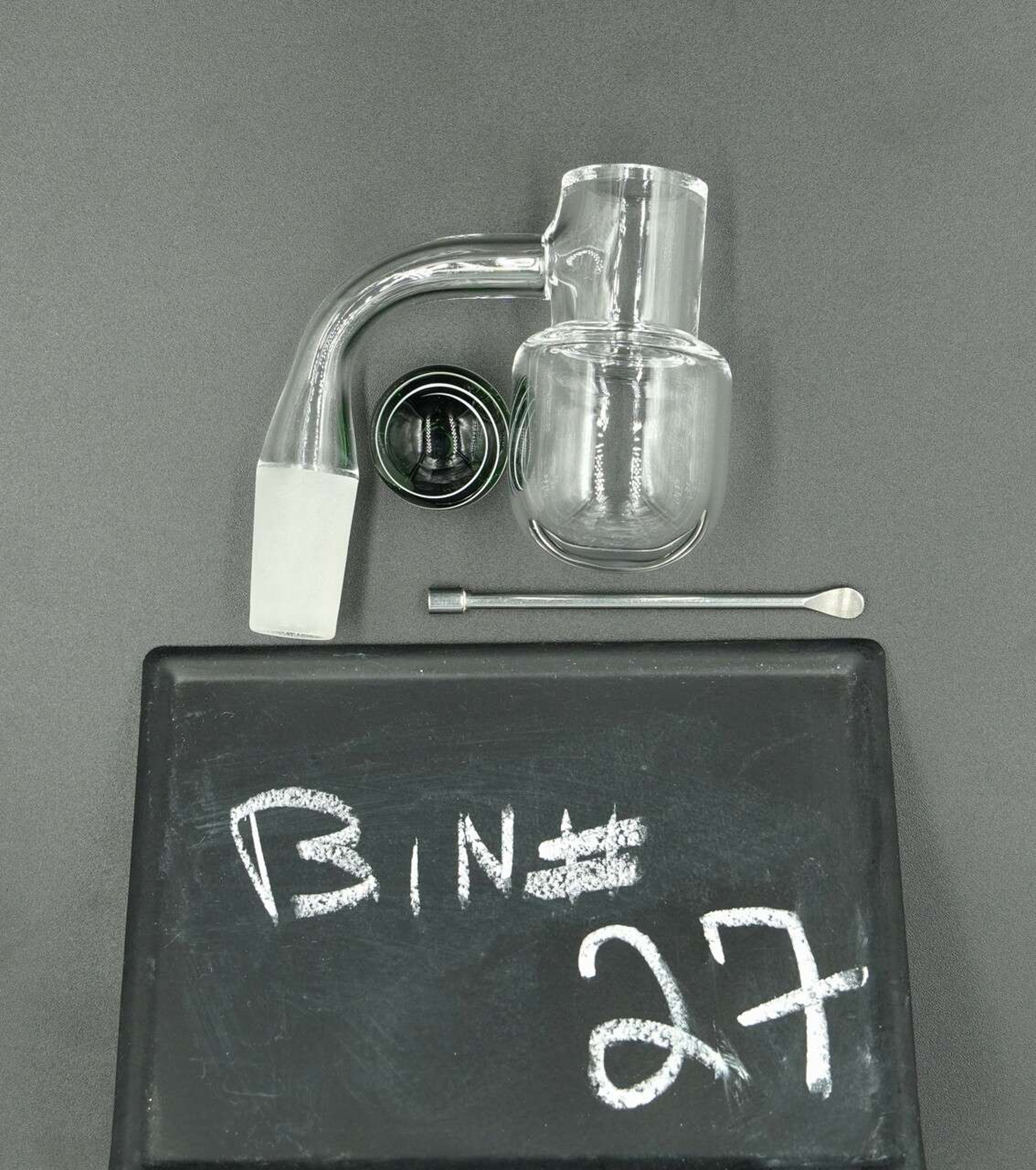 Kettle Style Quartz Banger with Marle & Tool image 0
