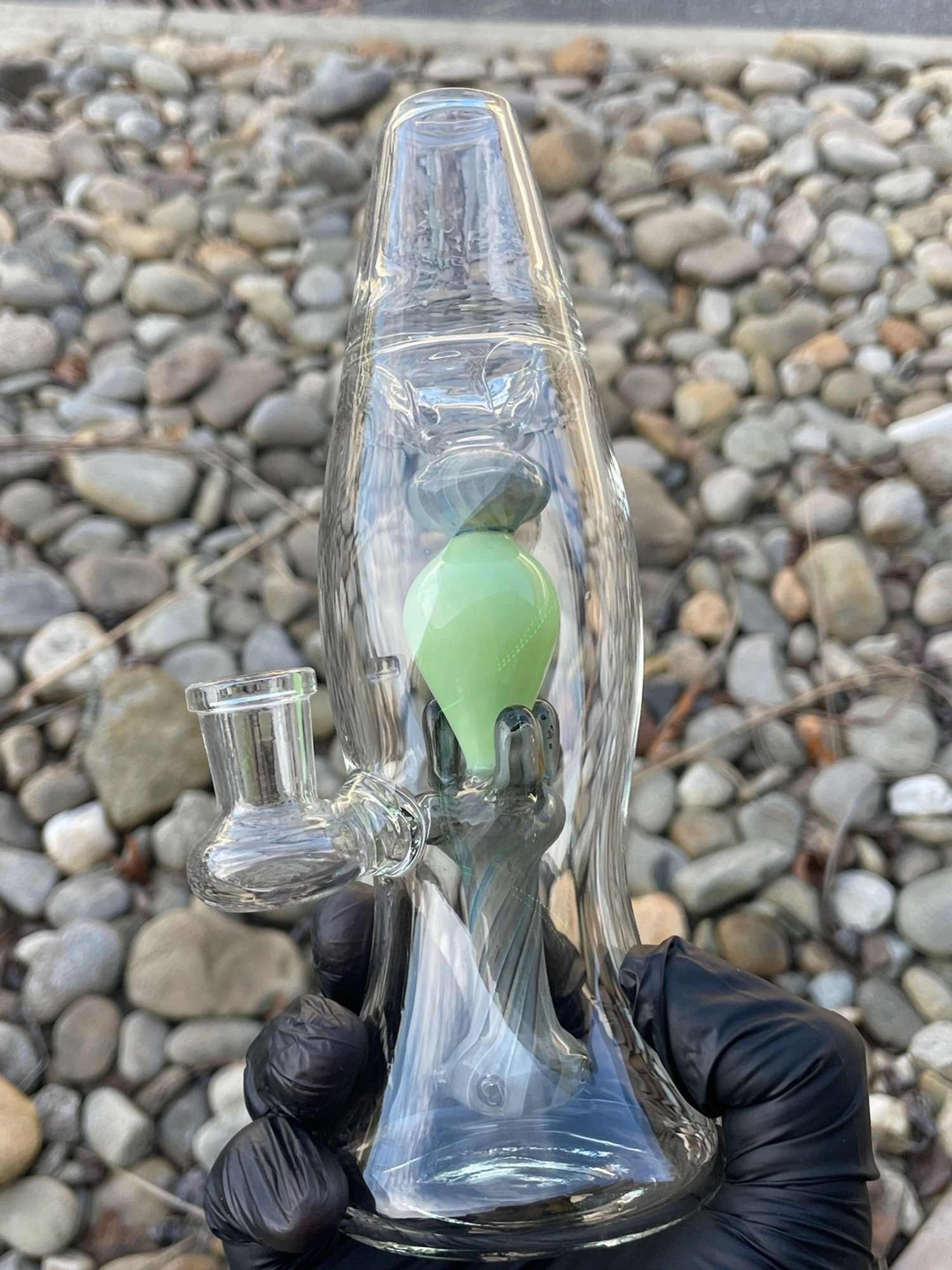 Preview pic of Glass lava uv lamp