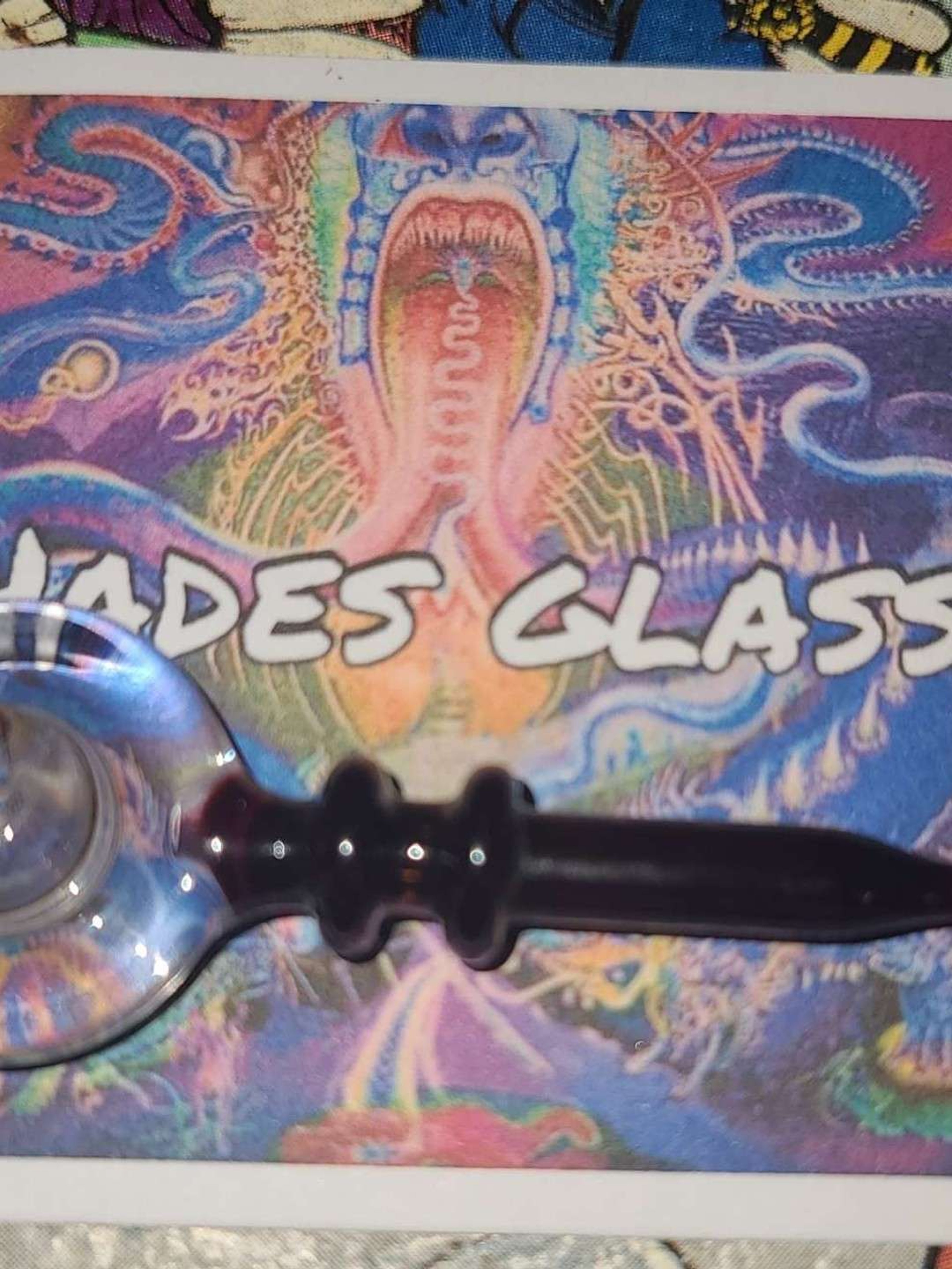 Preview pic of Glass dabber/carb cap