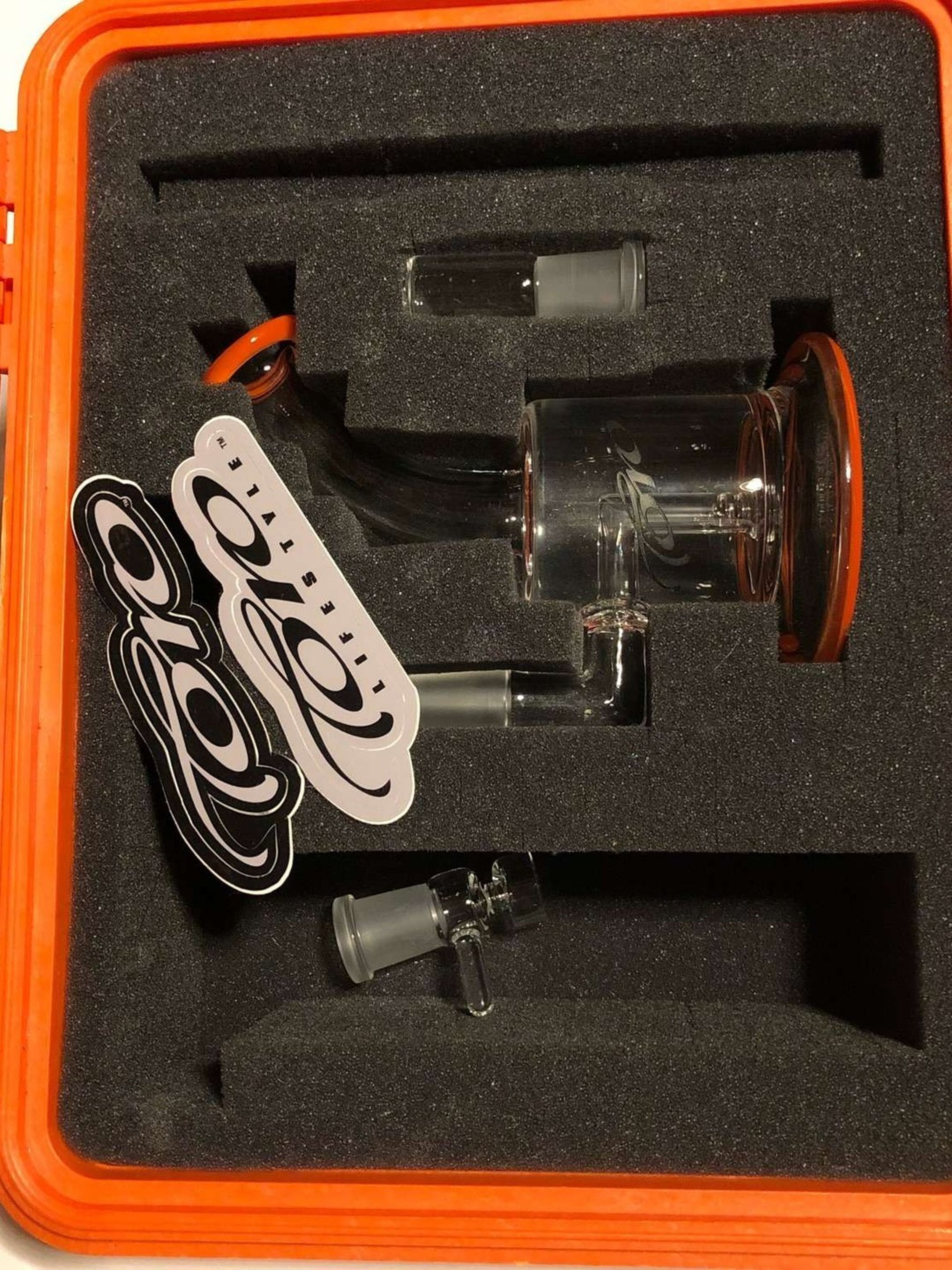 Preview pic of Toro Glass OG XL Mac Orange Crayon Lip 14mm Male Joint