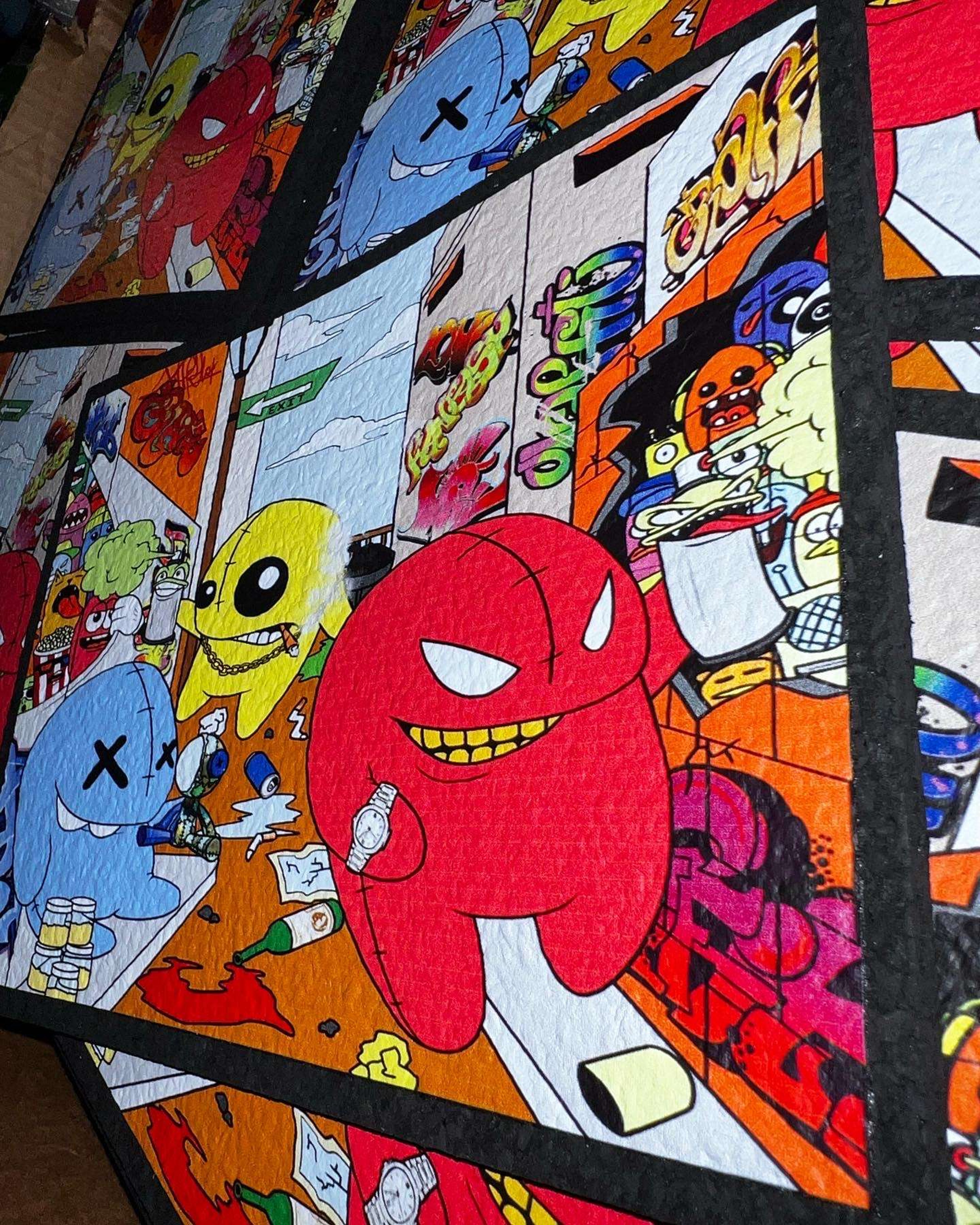 Preview pic of vandal city moodmats 8.25x11