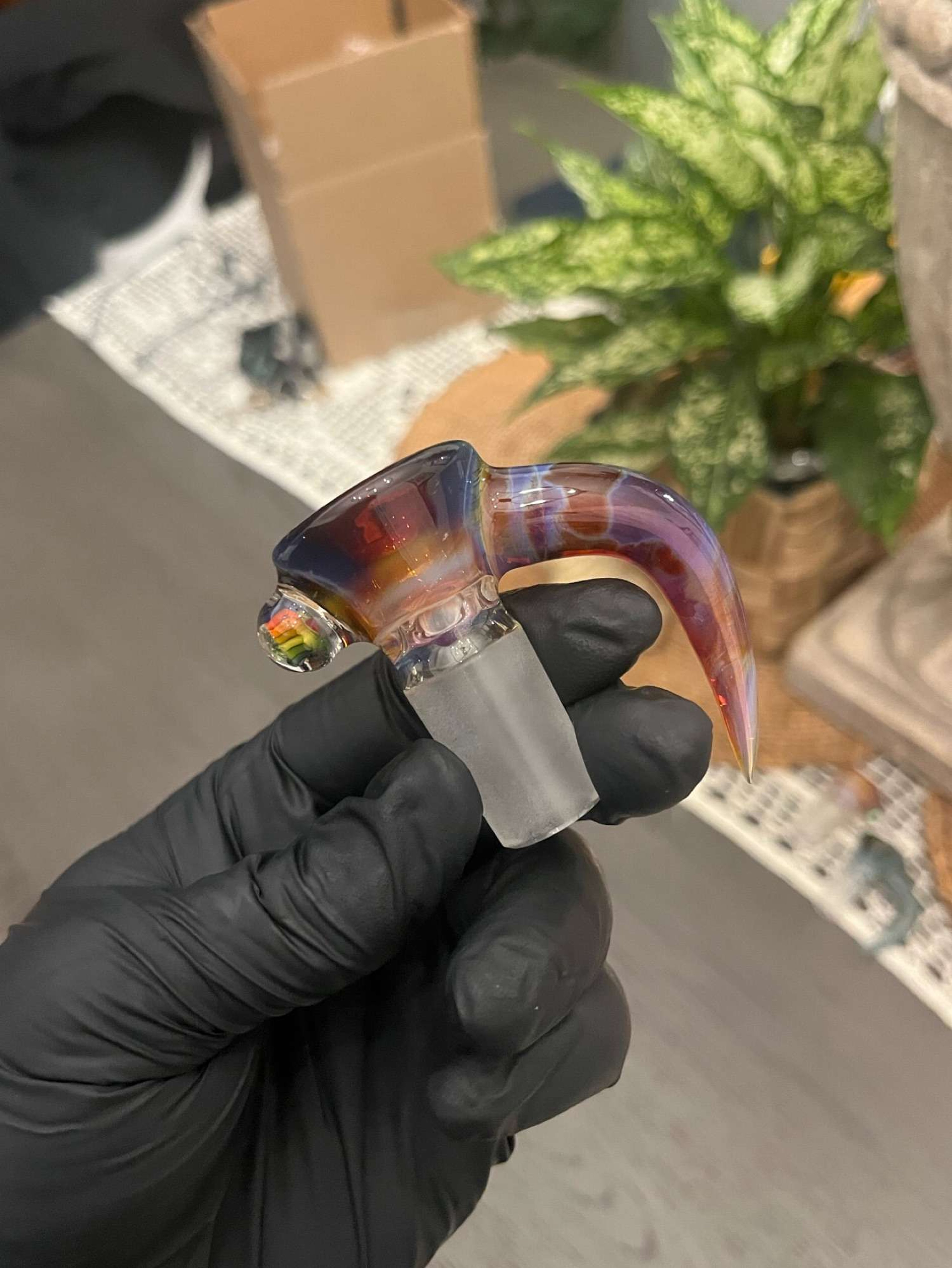 Amber purple slide image 0