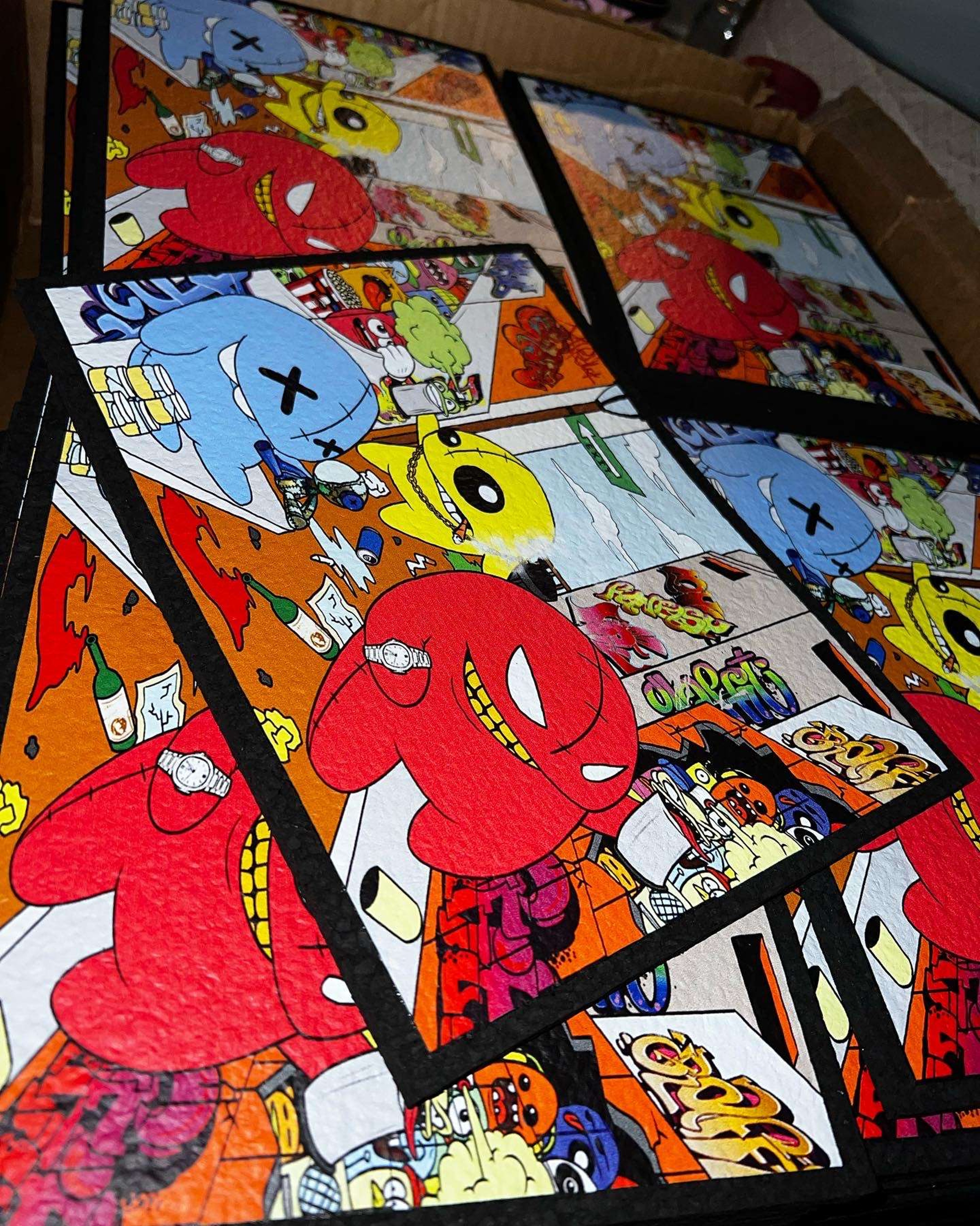 Preview pic of vandal city limited edition moodmat