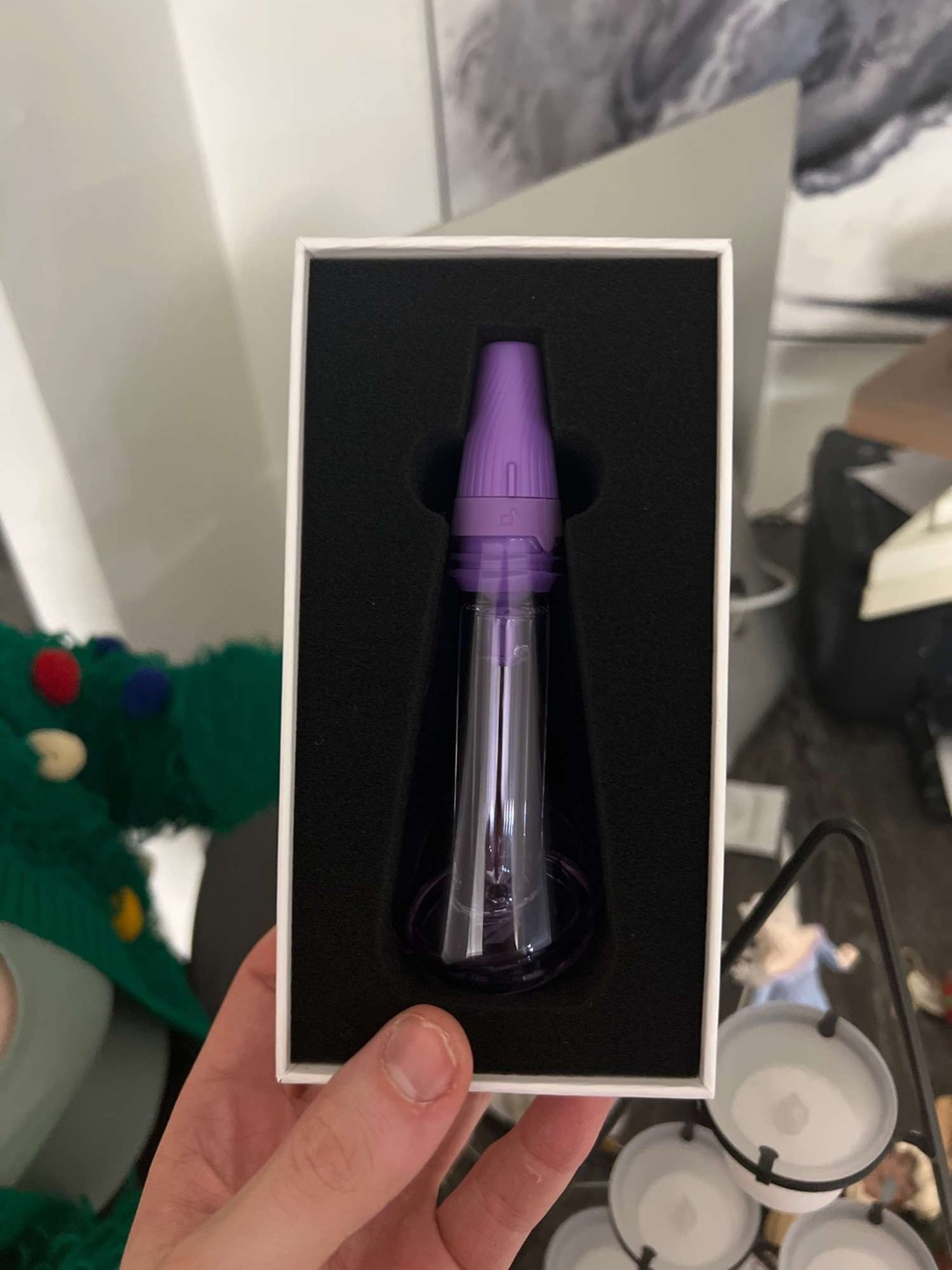 Preview pic of Puffco Peak Pro Travel Glass Ultravioley